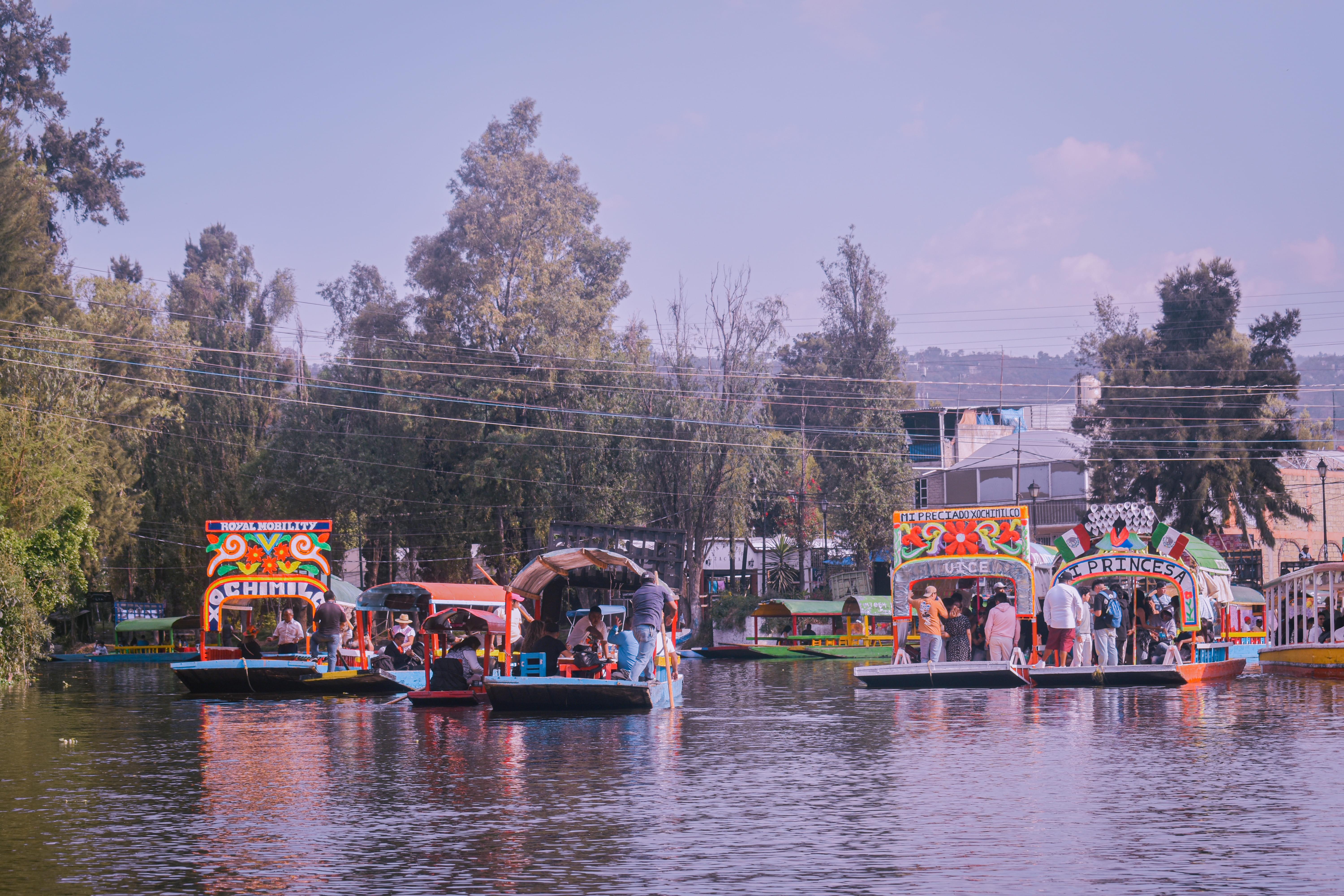 Xochimilco Trajinera Canal Party with Mariachi & Drinks
