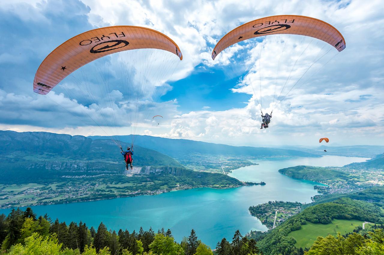 Lake Annecy Tandem Paragliding Experience