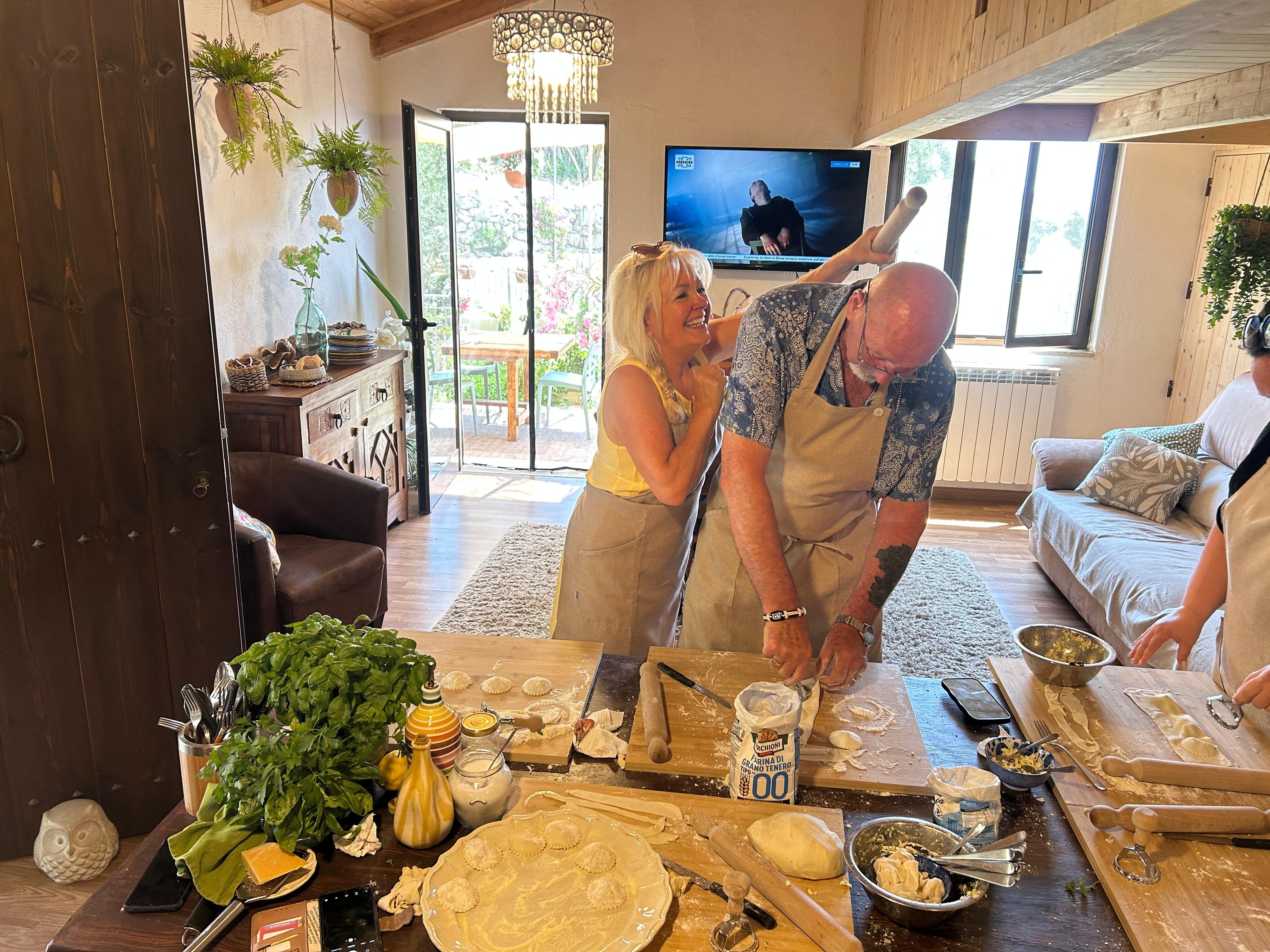 Sorrento: Marì Family Farm Cooking Class with Amalfi Coast Views