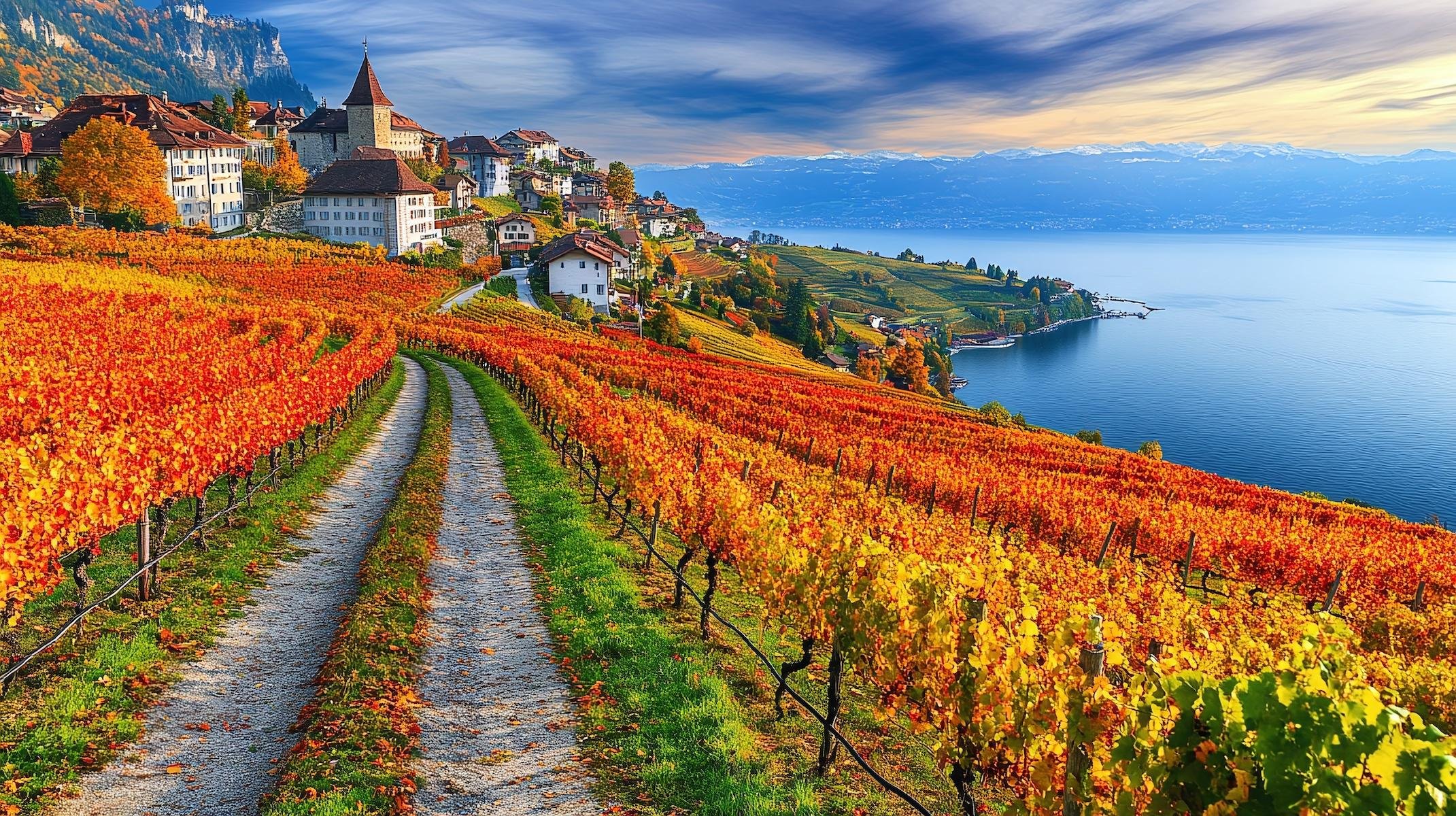 Private Day Trip: Geneva to Lavaux Vineyards & Nyon