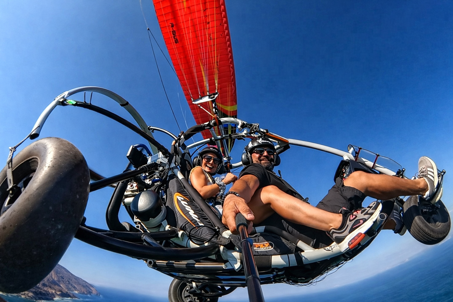 Chania Paratriking Flight with Professional Instructor