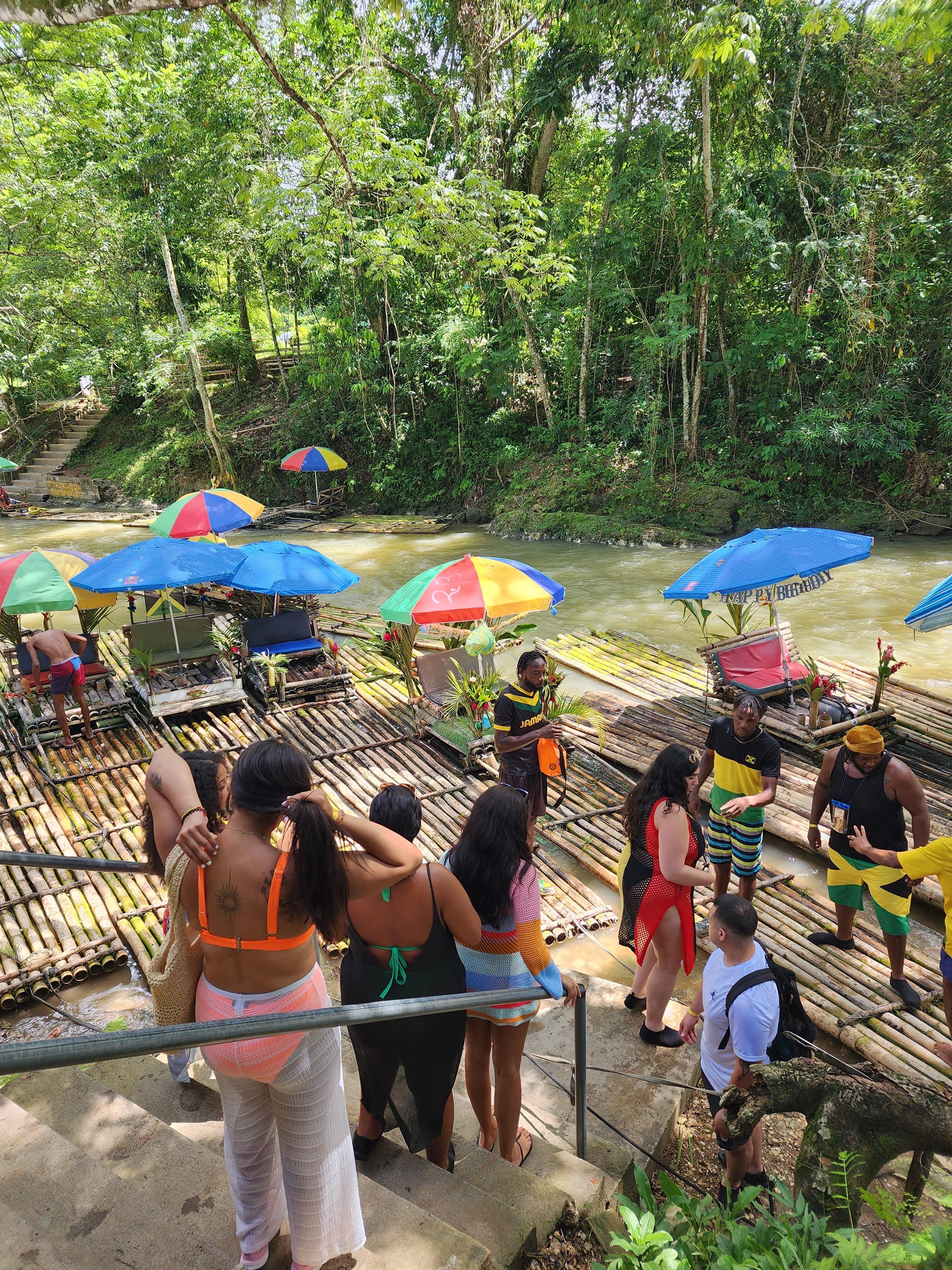 Lethe River Bamboo Rafting and Limestone Massage
