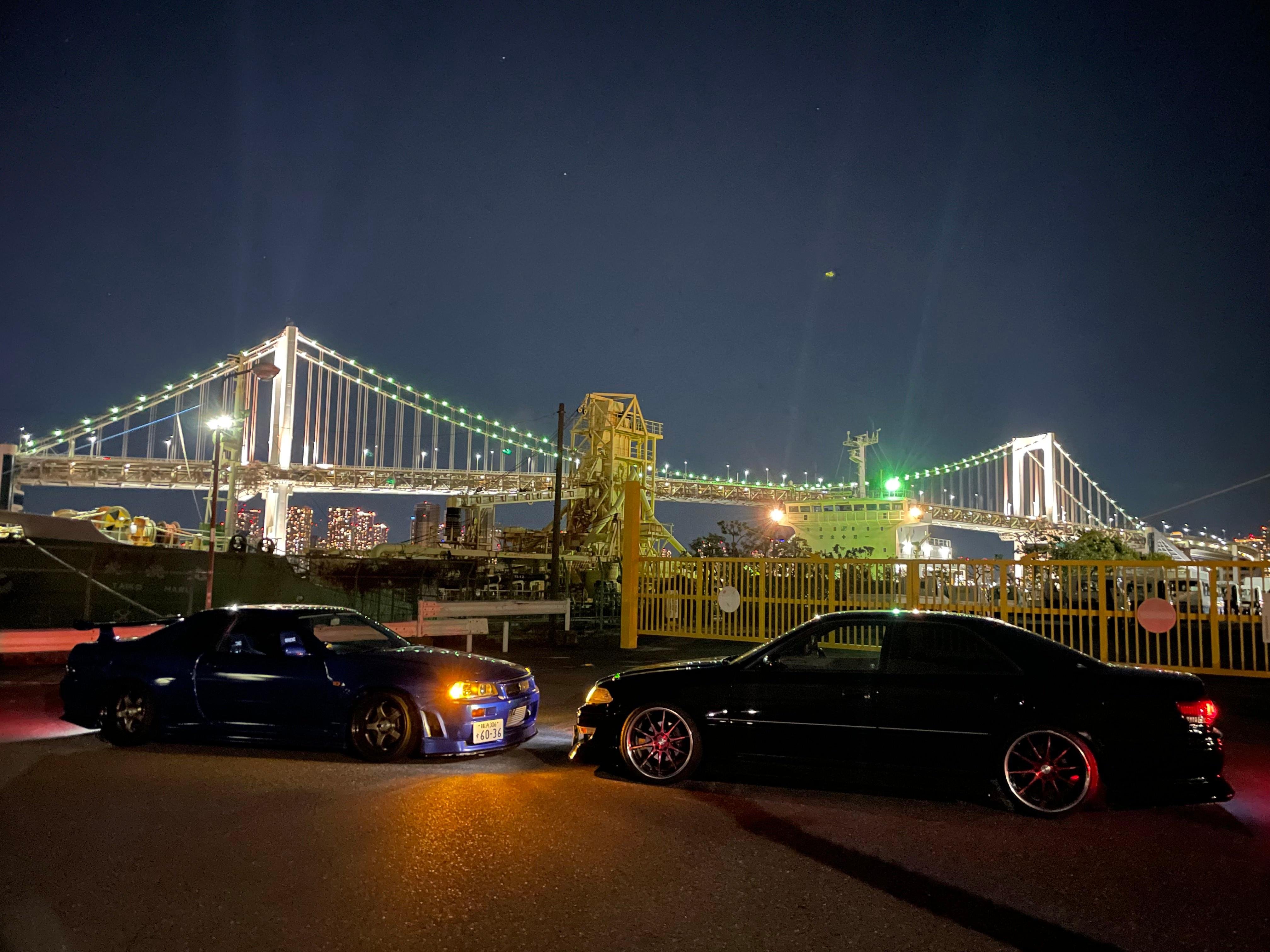 Tokyo JDM Club Night Drive: Daikoku, C1 Loop & Iconic Landmarks