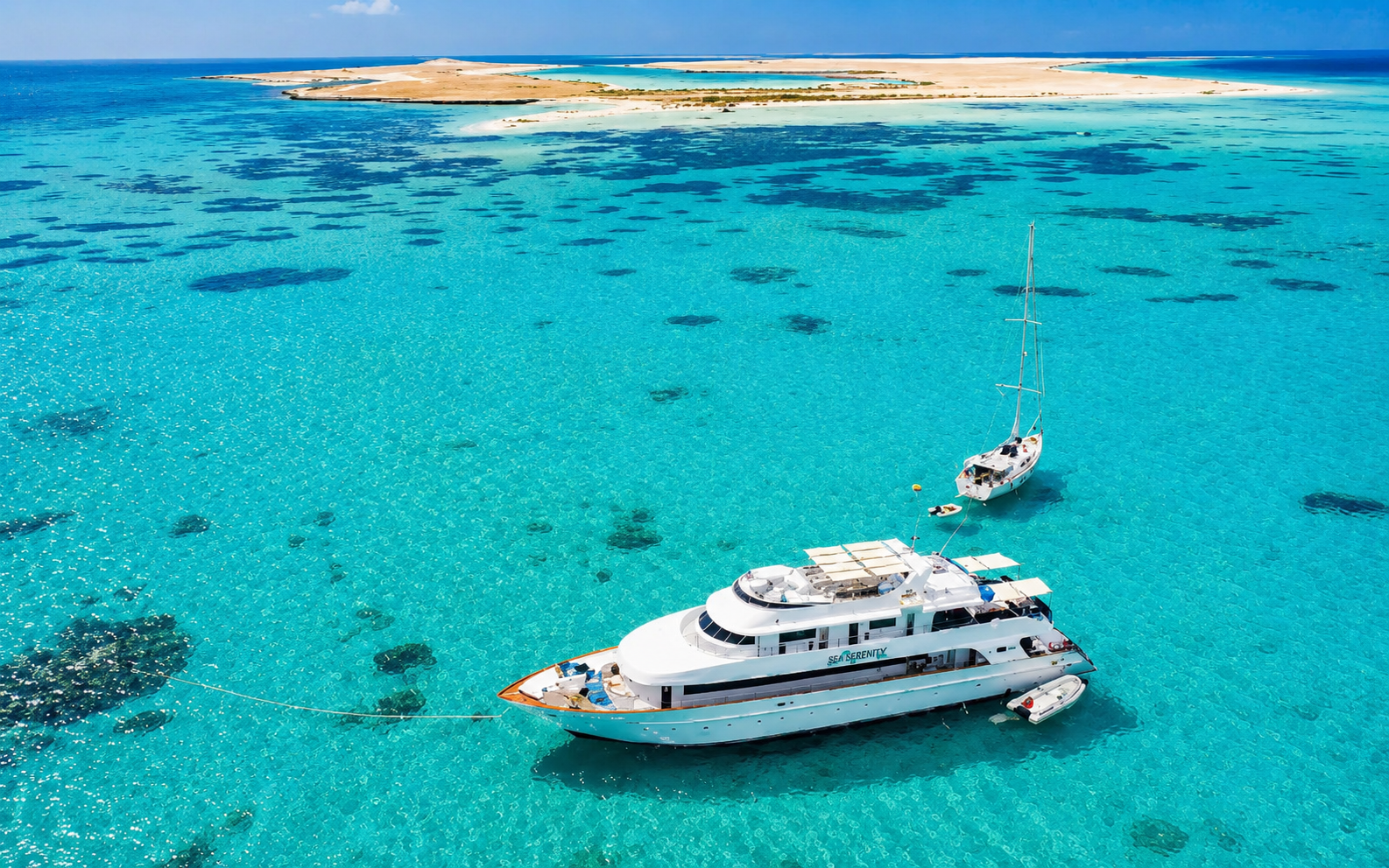 Ras Mohamed & White Island Full-Day Snorkel, Dive & Cruise from Sharm