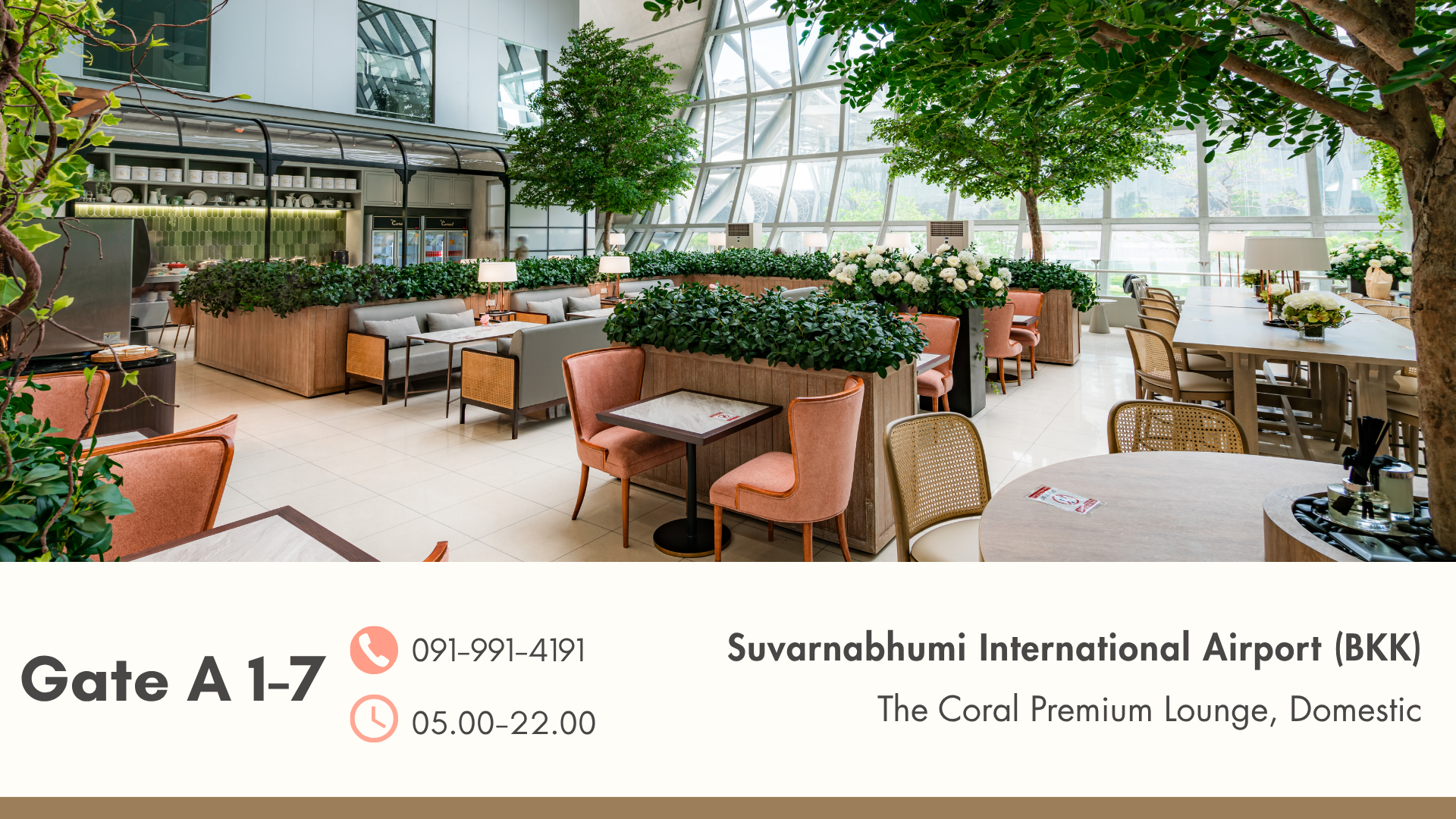 Suvarnabhumi Airport: Coral Lounge Day Pass