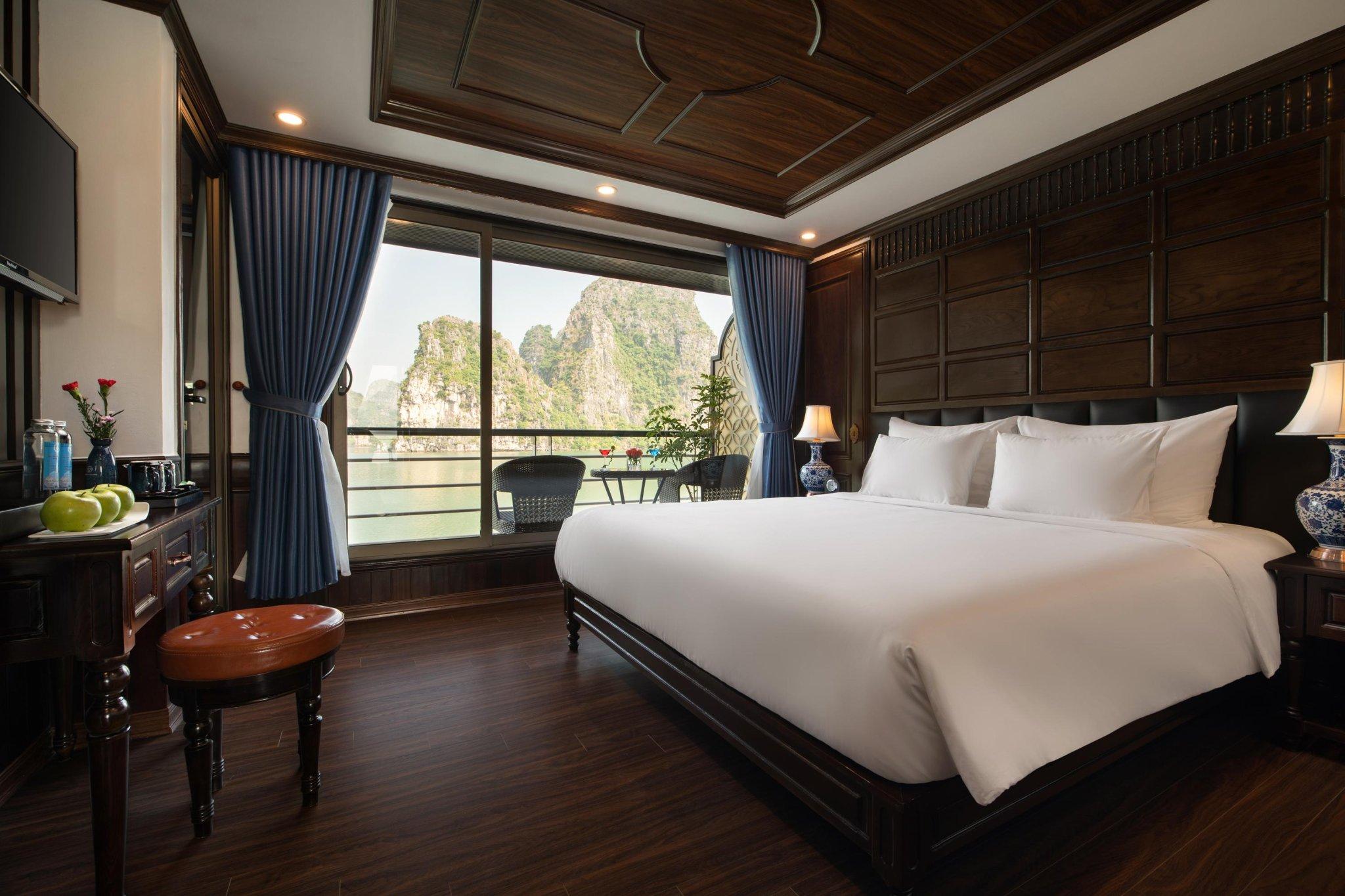 Ha Long & Lan Ha Bay 2-Day 5-Star Balcony Cruise