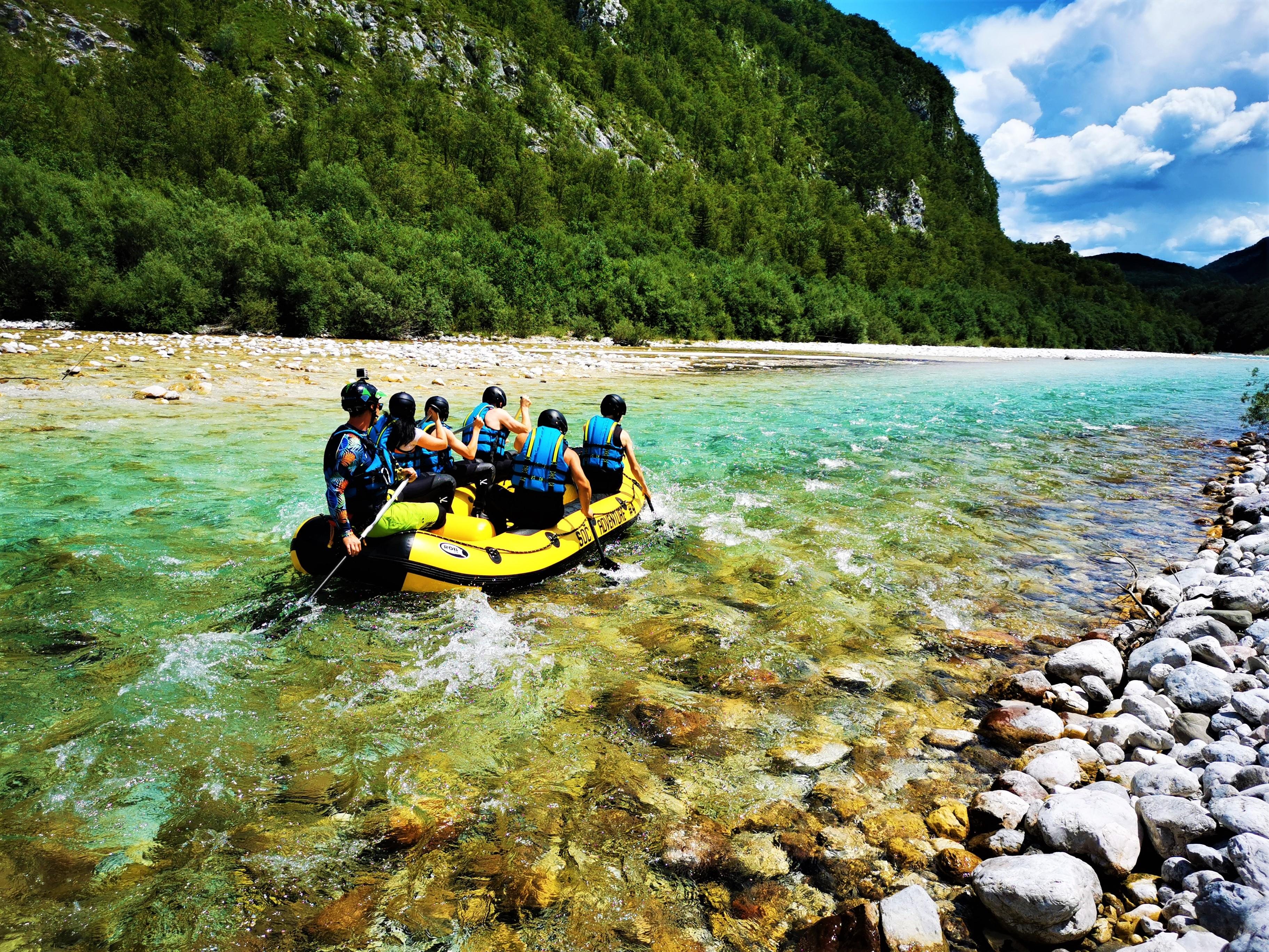 Bovec: Adventure Rafting on Emerald River Soča + FREE photos — Soča River and Julian Alps scenery (3)