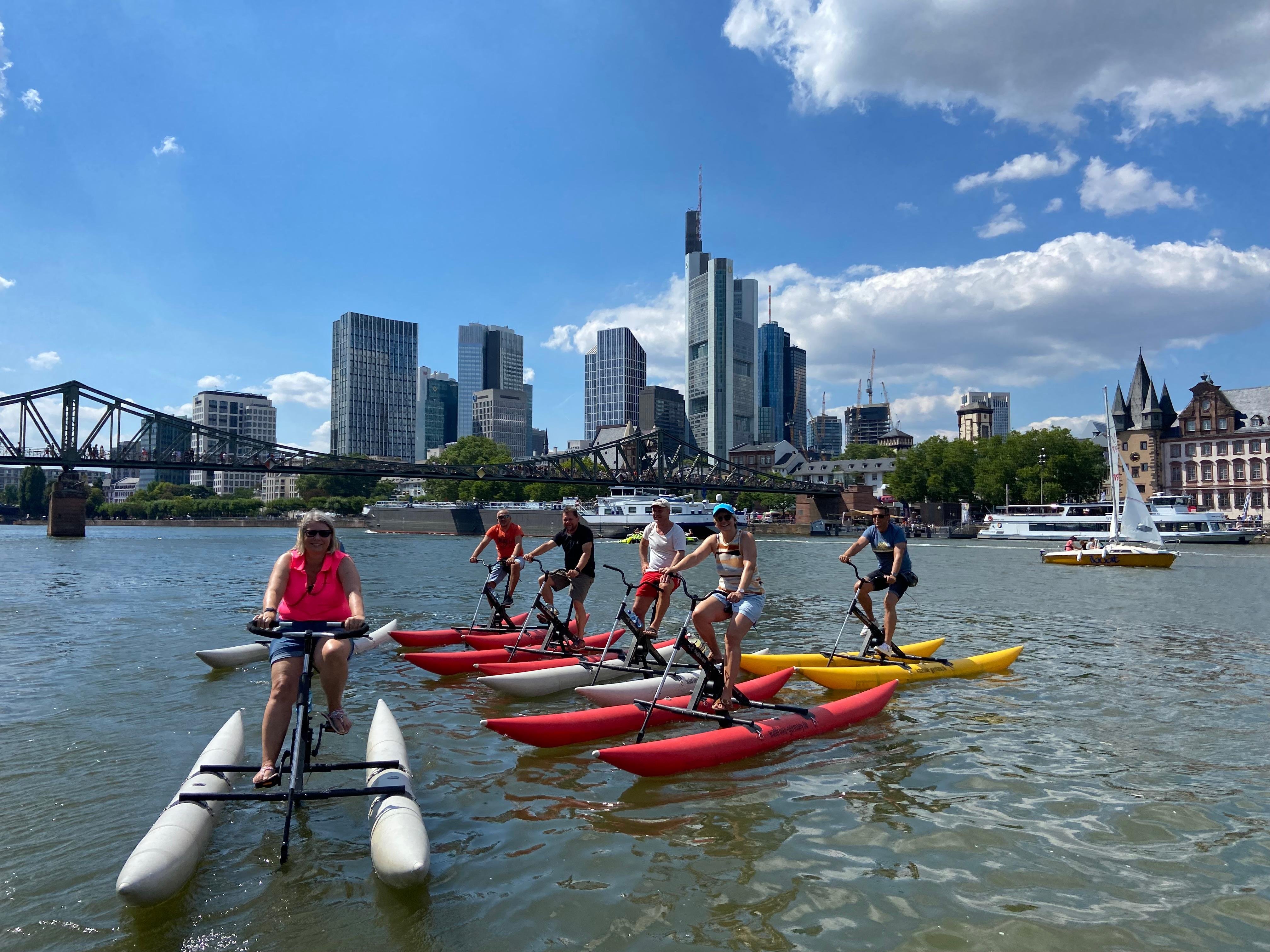 Frankfurt Water Bike Adventure