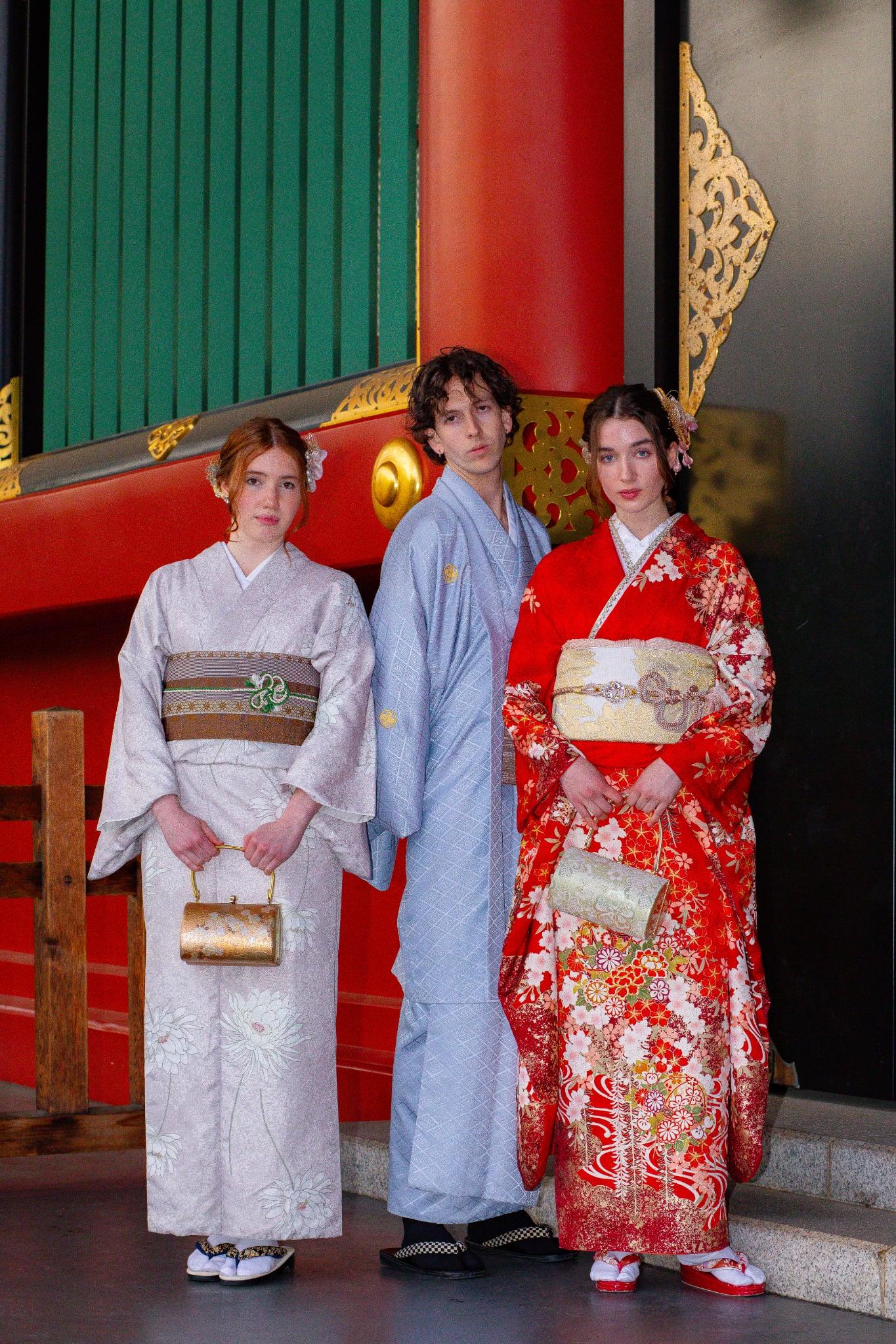 kimono photoshoot in Asakusa, Tokyo — image 5