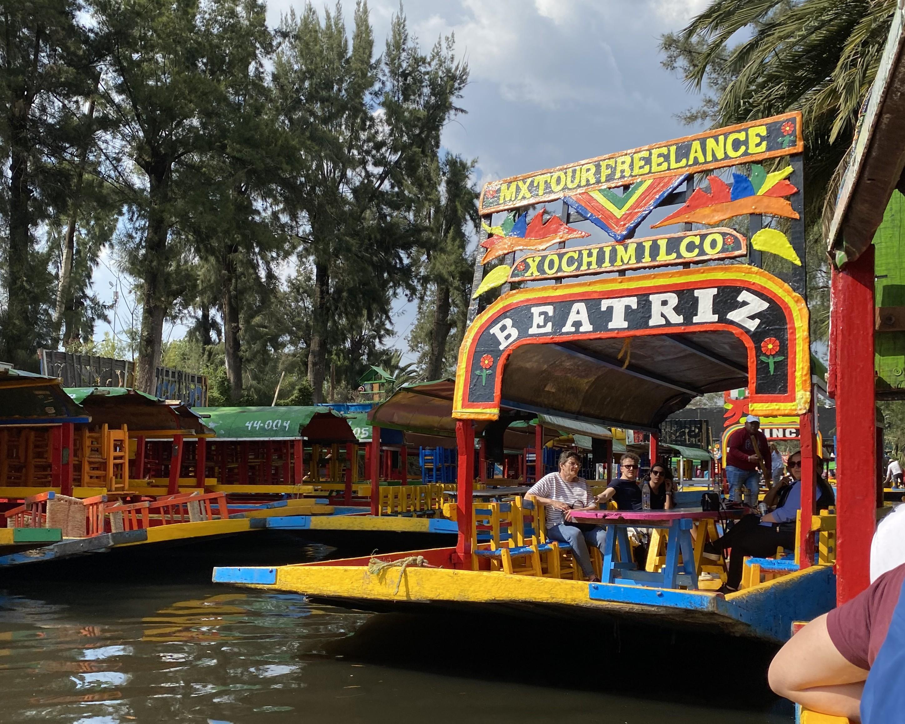 Xochimilco Trajinera Canal Party with Mariachi & Drinks