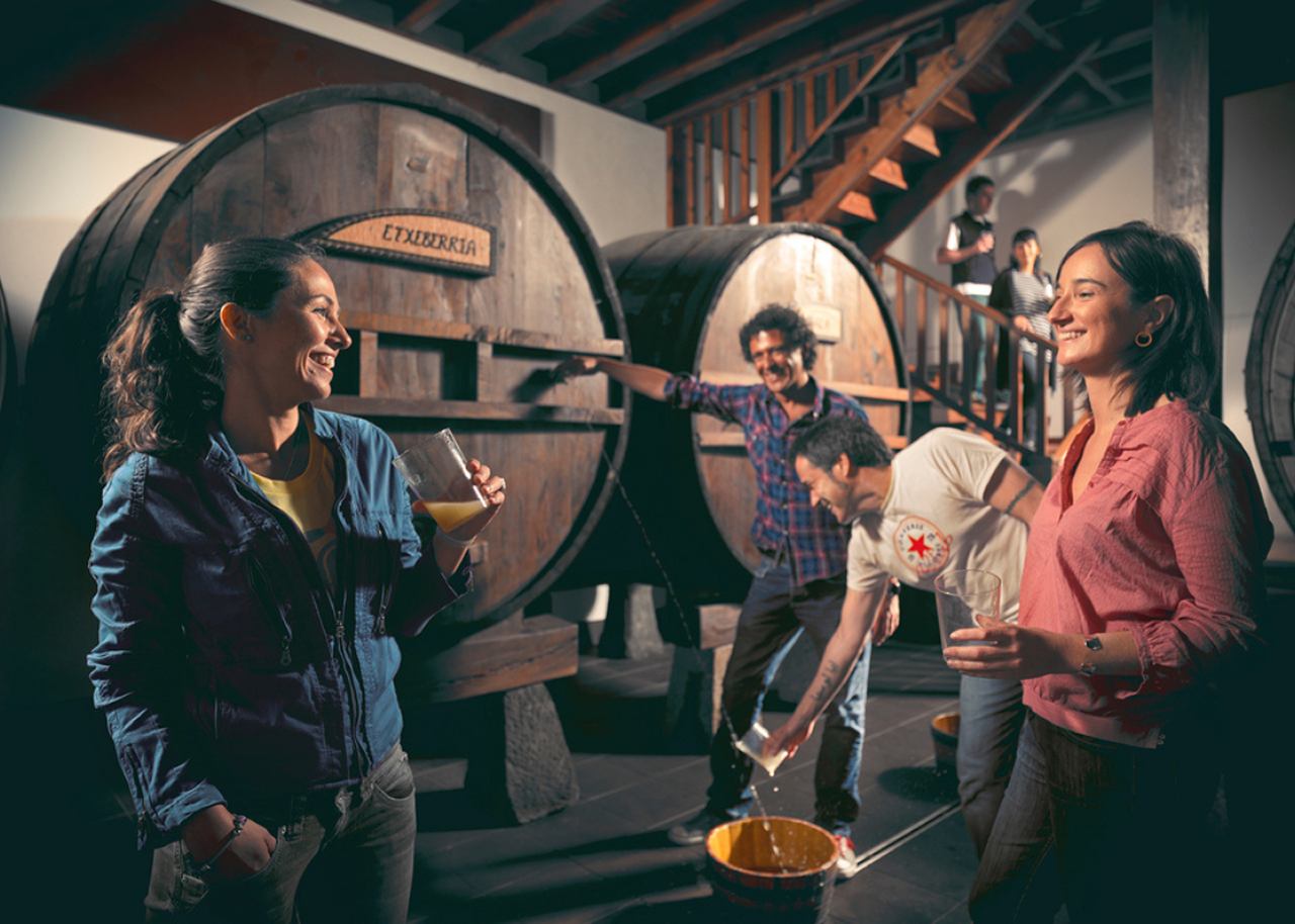 Basque Cider House Experience from San Sebastián