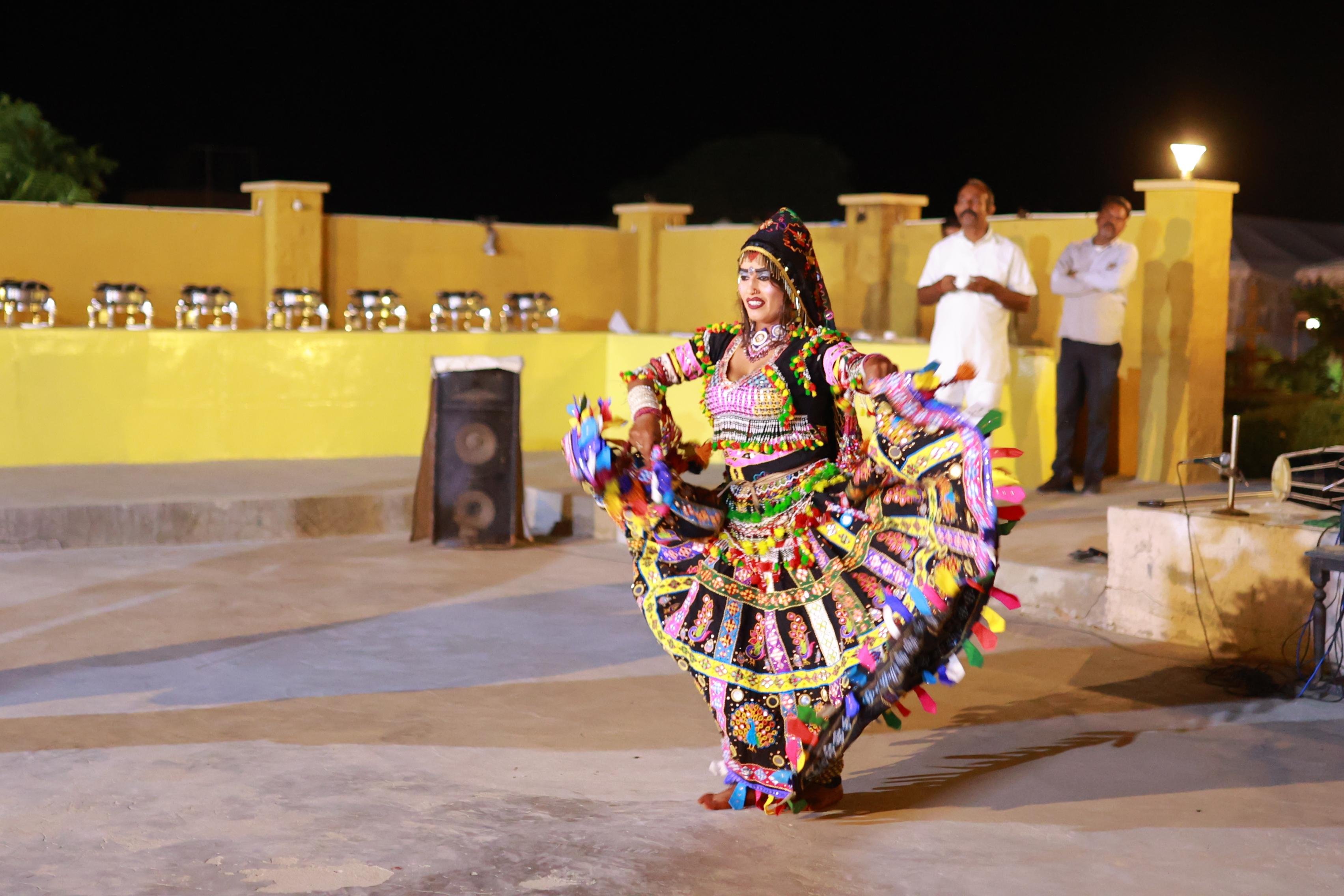 Jaisalmer Desert Safari with Camel Ride, Dinner & Folk Performance