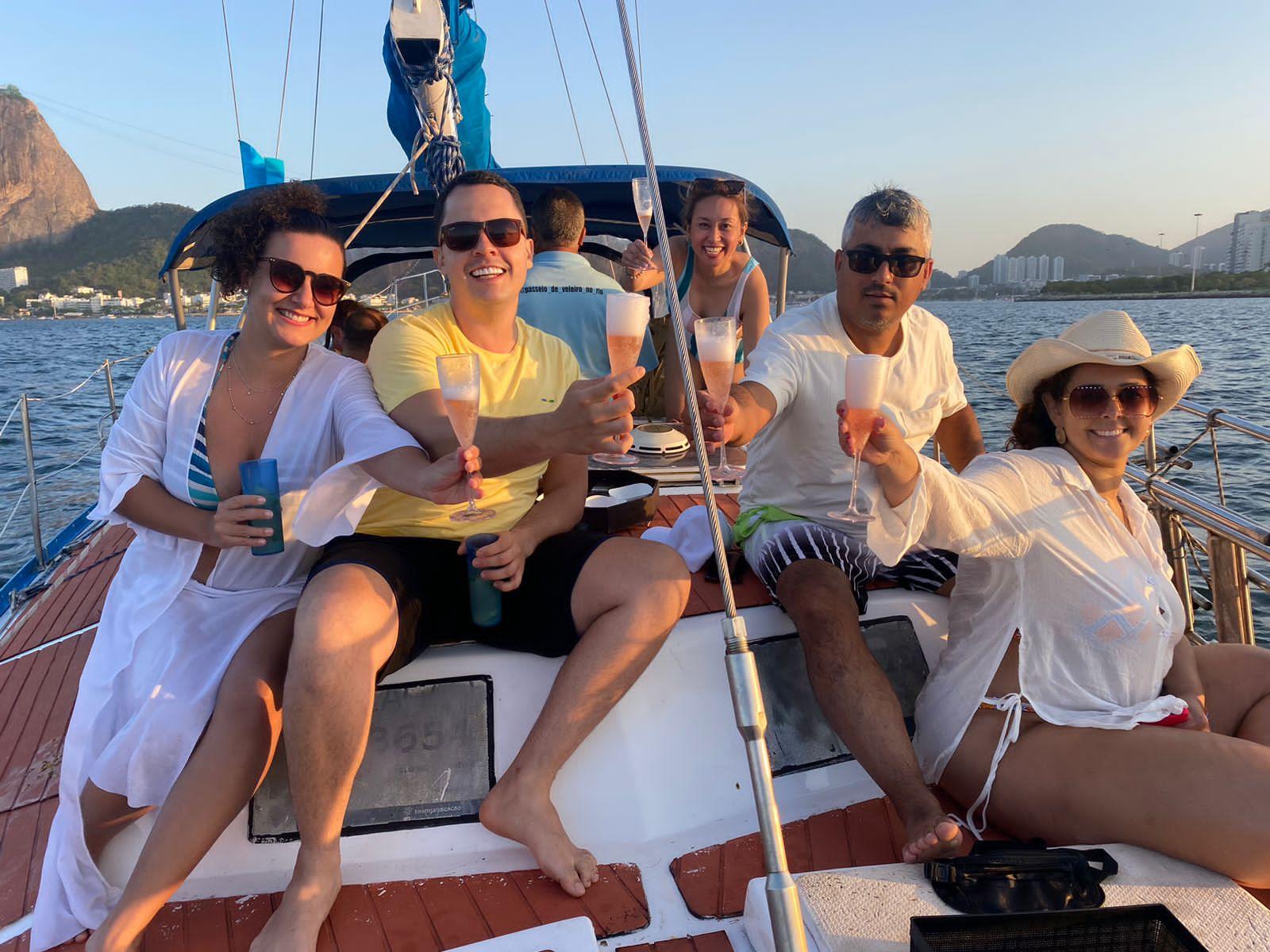 Rio de Janeiro Guanabara Bay Sunset Cruise with Open Bar