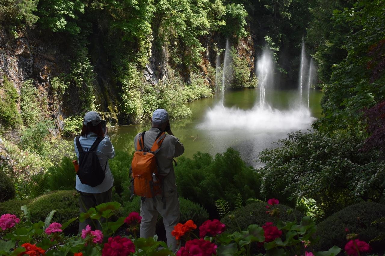 Butchart Gardens — the Sunken Garden, Rose Garden and Japanese Garden — image 15