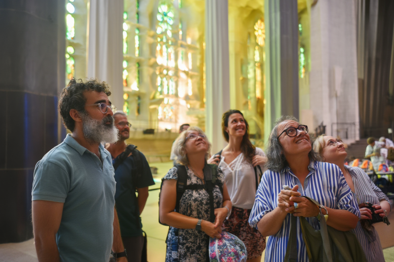Barcelona Gaudí tours — Sagrada Família interior, Park Güell mosaics, Casa Batlló and La Pedrera — image 1