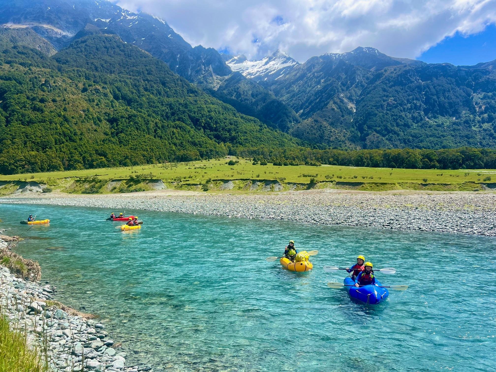Wanaka Full-Day Guided Packrafting Tour with Lunch