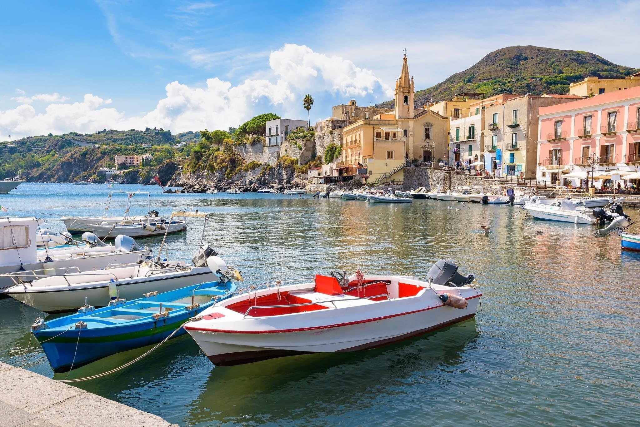 Aeolian Islands Day Trip from Tropea: Vulcano, Lipari & Stromboli