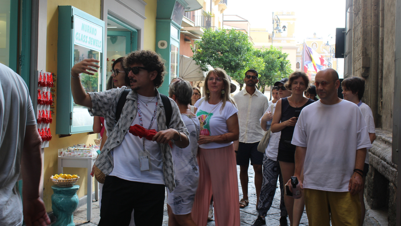 Amalfi Coast, Positano & Sorrento Day Tour from Naples
