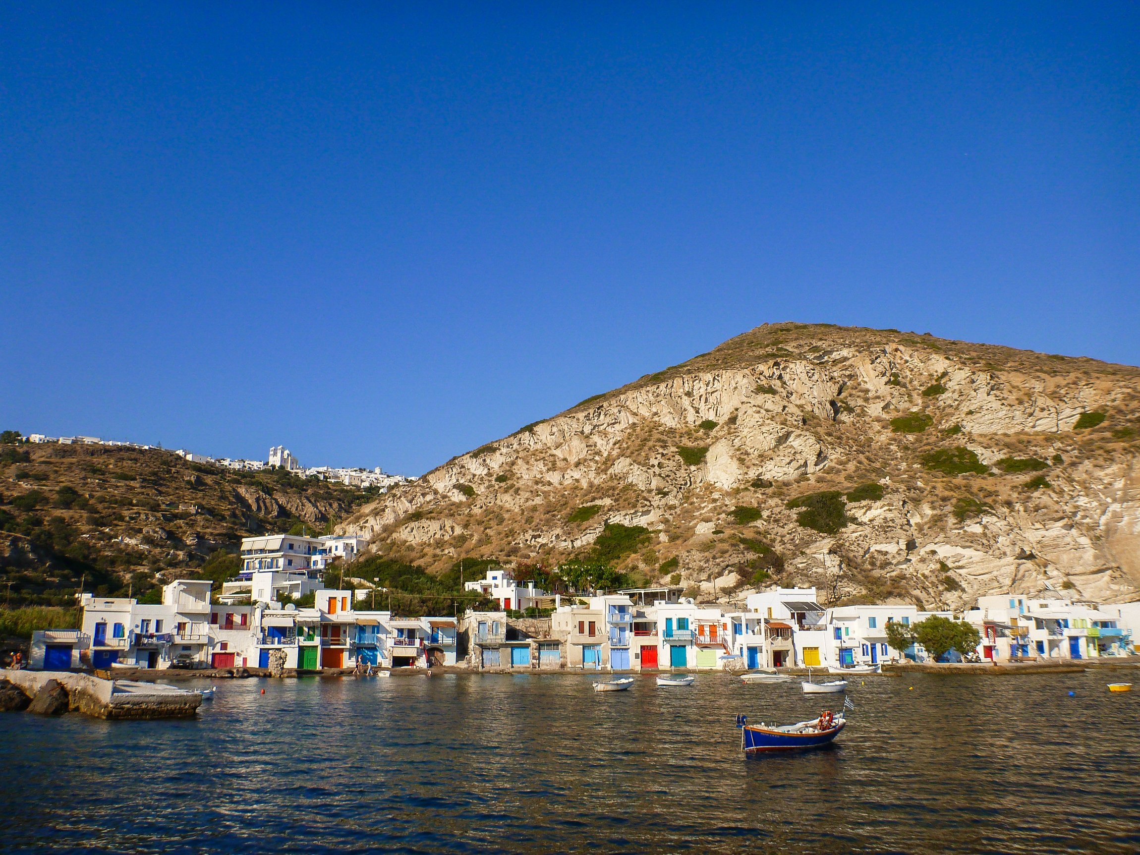 Milos boat trip Kleftiko Polyaigos sailing Cyclades — image 2