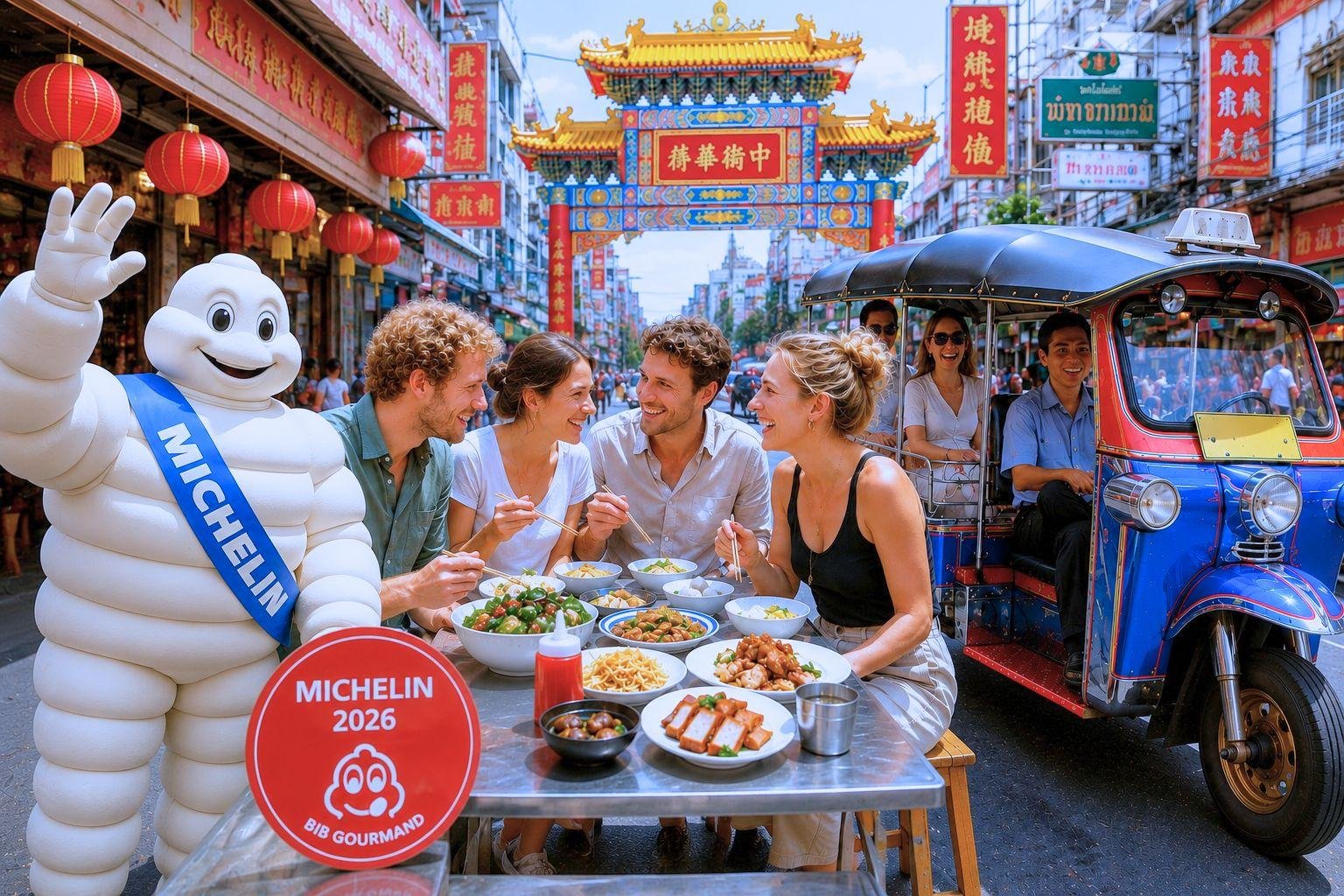 Bangkok Chinatown to Old Town Michelin Food Tour