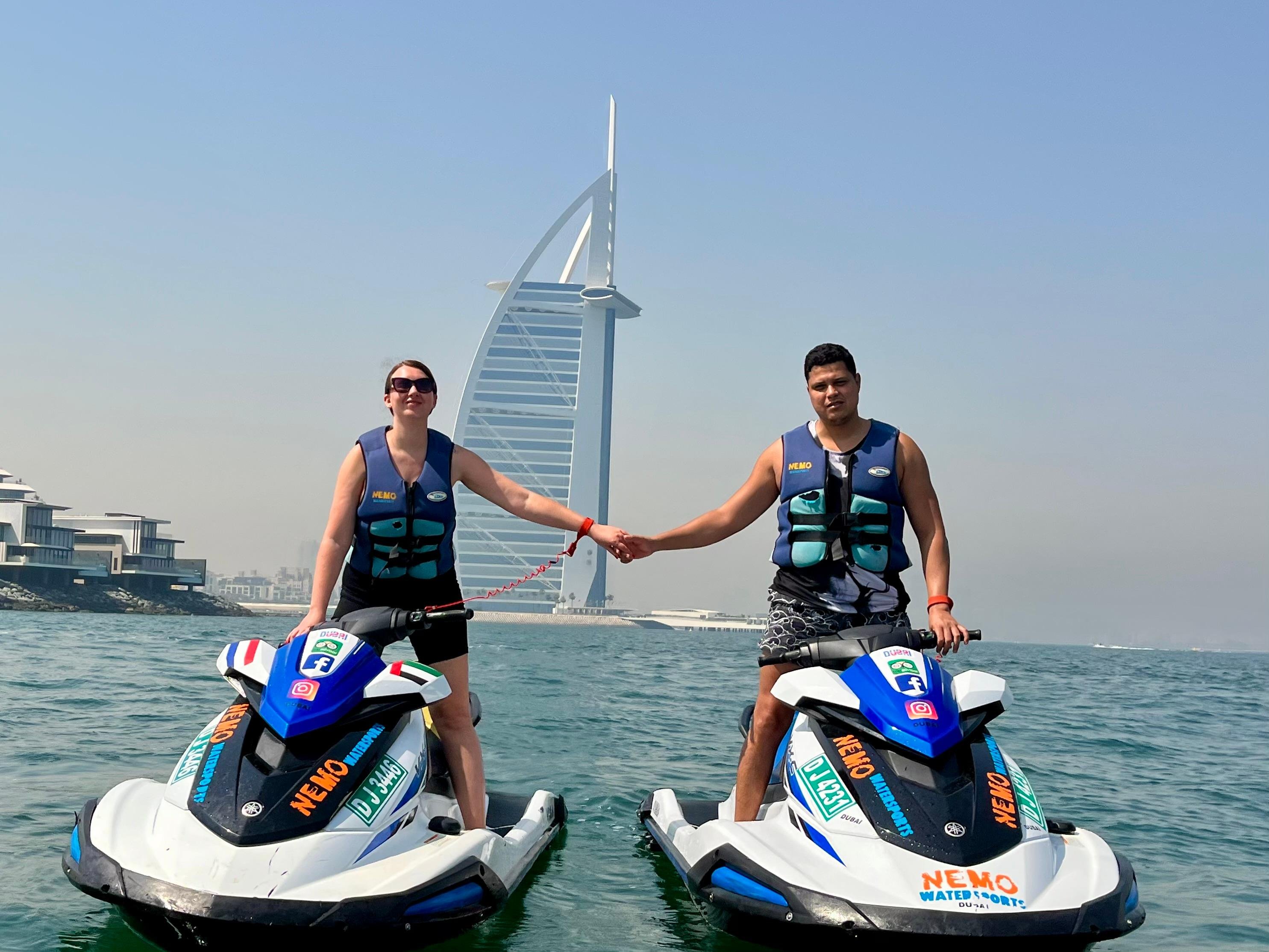 Dubai Jet Ski Adventure: Burj Al Arab & Jumeirah Beach