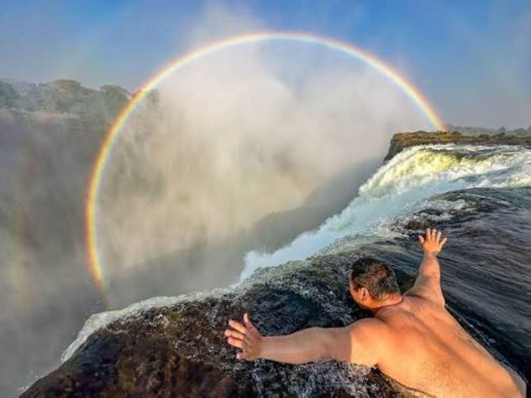 Devil's Pool, Helicopter Flight & Chobe Safari Adventure