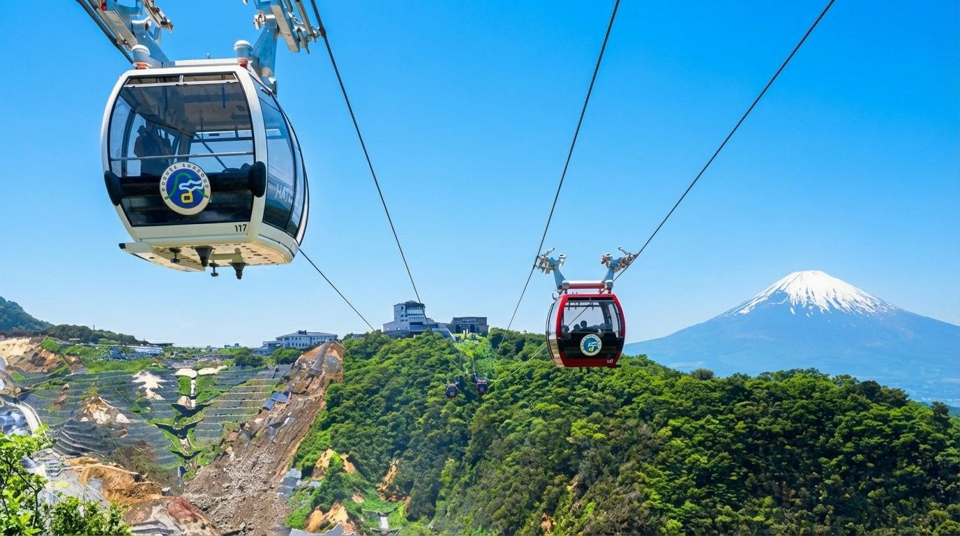 Tokyo: Mt Fuji & Hakone Ropeway, Lake Ashi Cruise,Owakudani