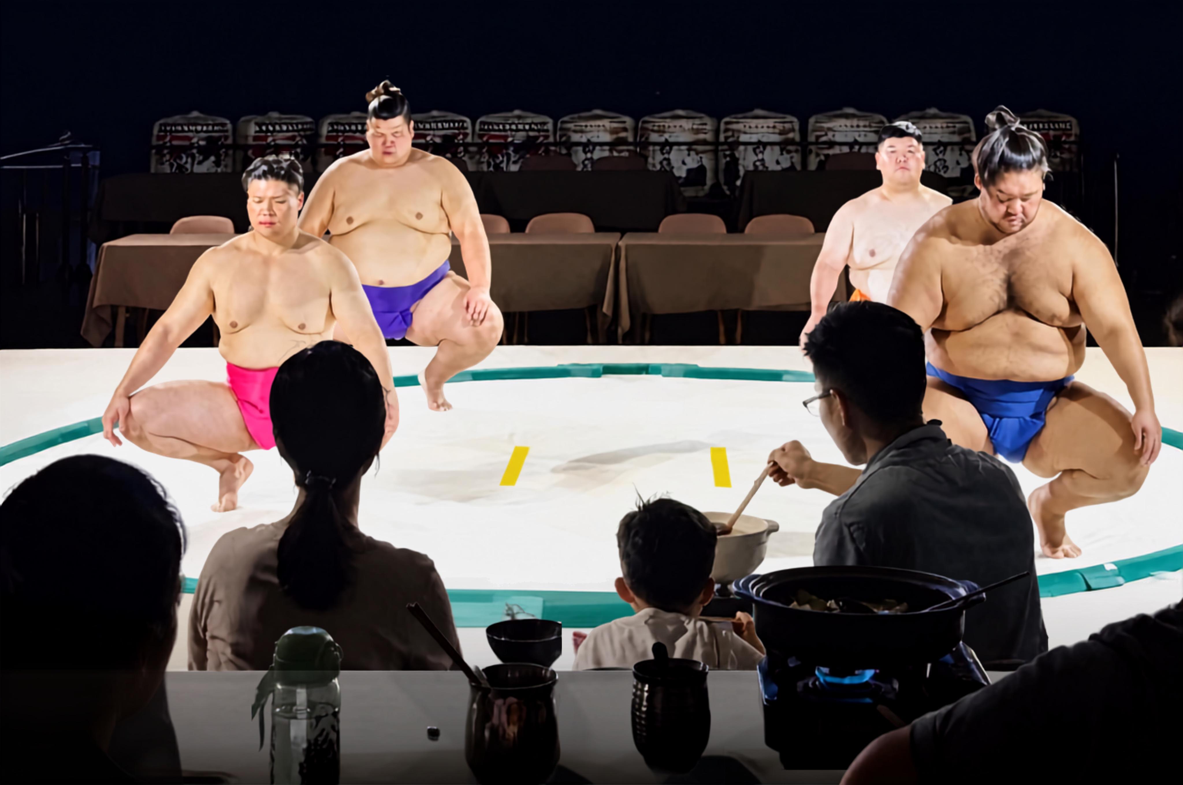 Osaka: KONISHIKI-Supervised Sumo | Watch, Taste & Challenge
