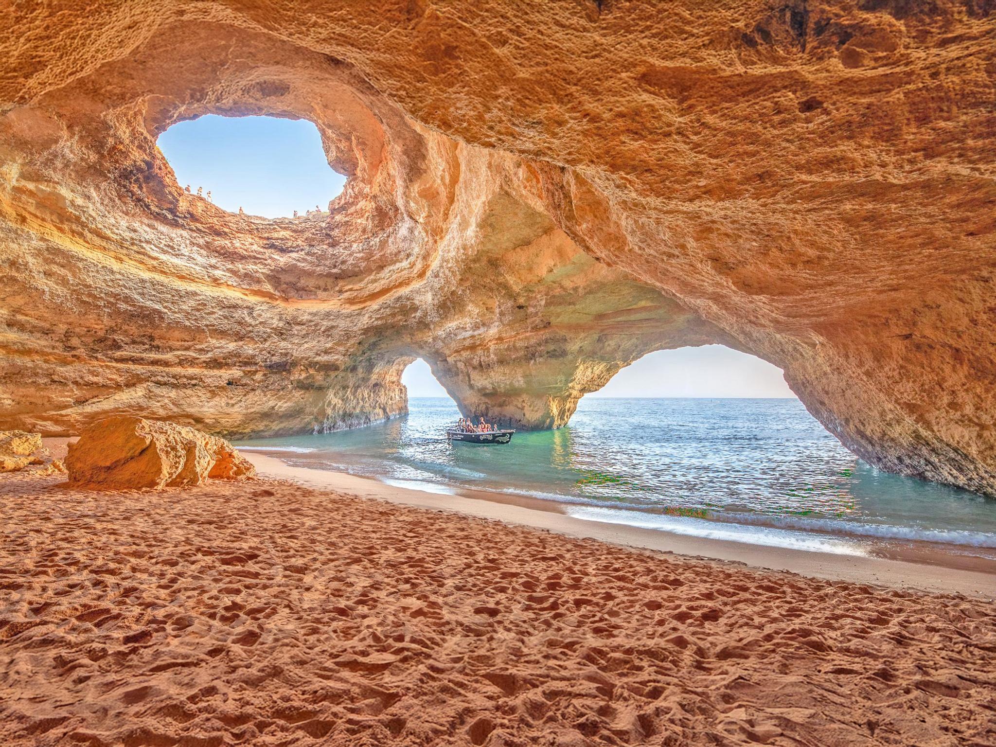 Benagil Cave & Hidden Beaches Boat Tour from Armação de Pêra