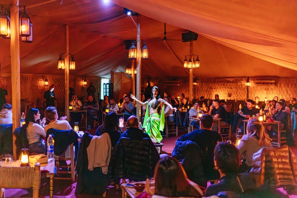 Agafay Desert Overnight: Dinner, Live Show & Stargazing from Marrakech