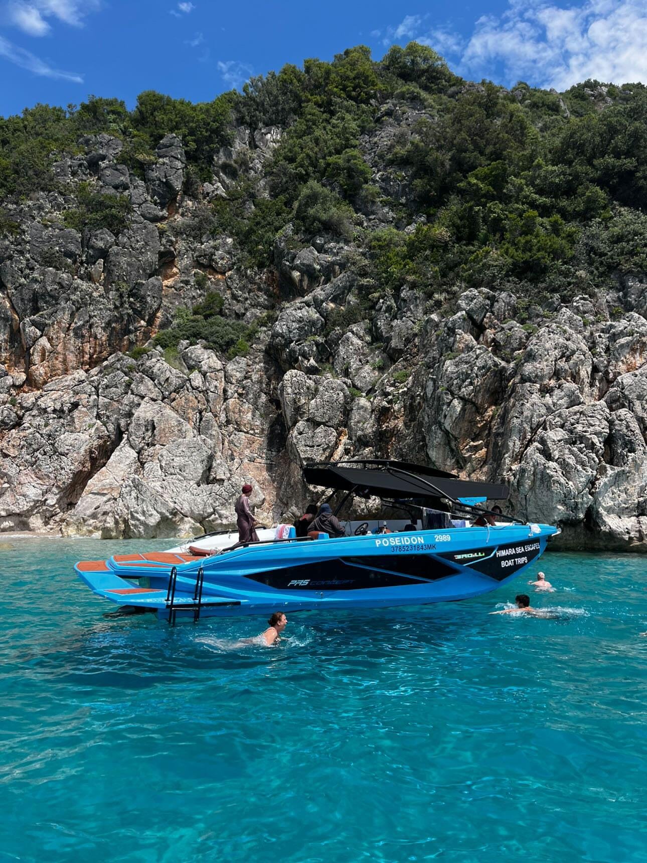 Himara to Grama Bay: Speedboat Swimming & Snorkeling Tour
