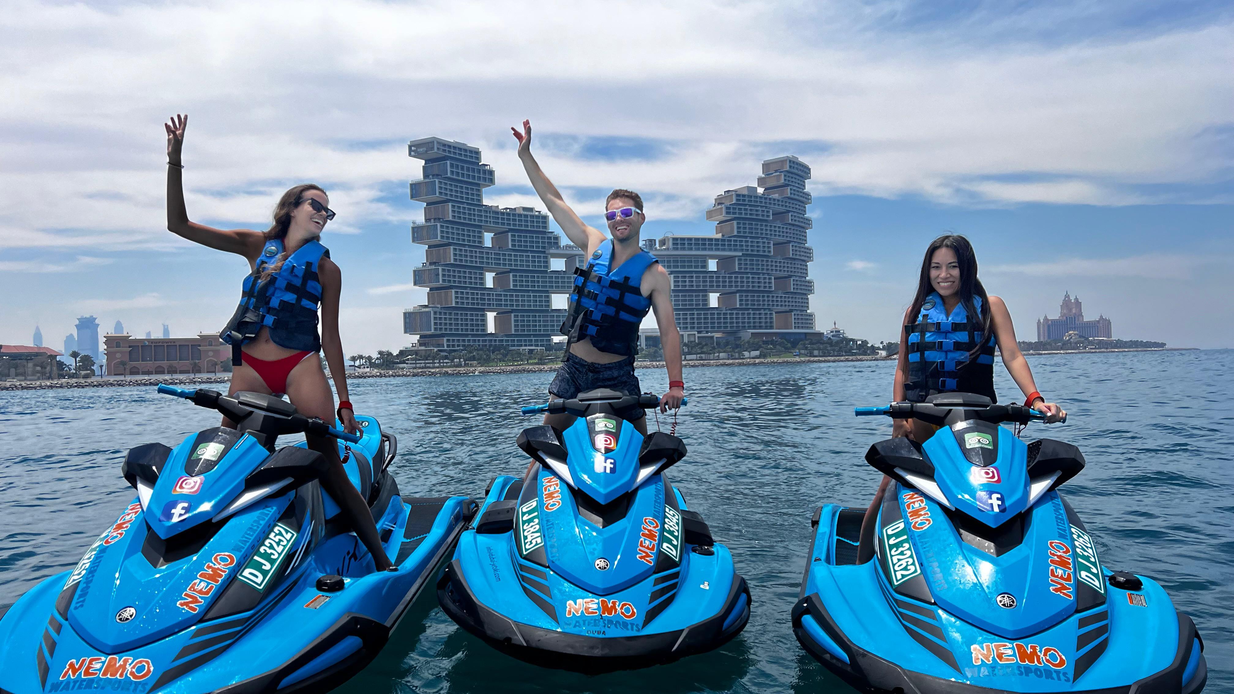 Dubai Jet Ski Tour: Palm Jumeirah, Atlantis & Burj Al Arab