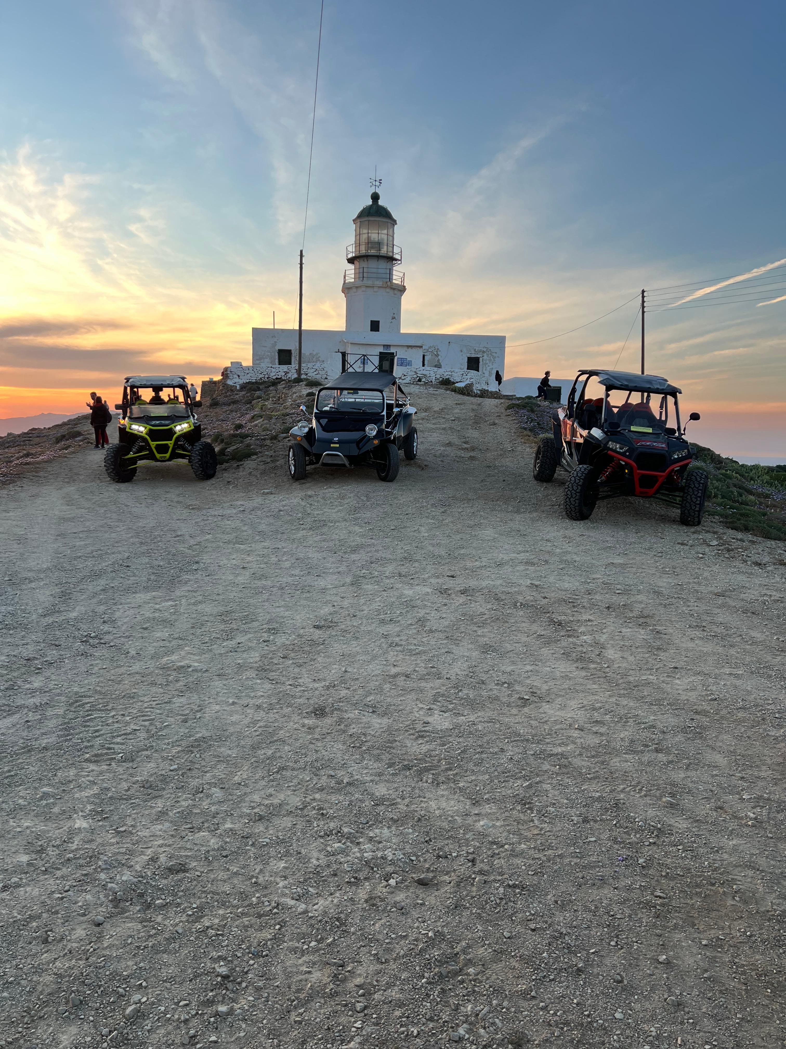 Mykonos Polaris Buggy Adventure: Lighthouse, Villages & Coast