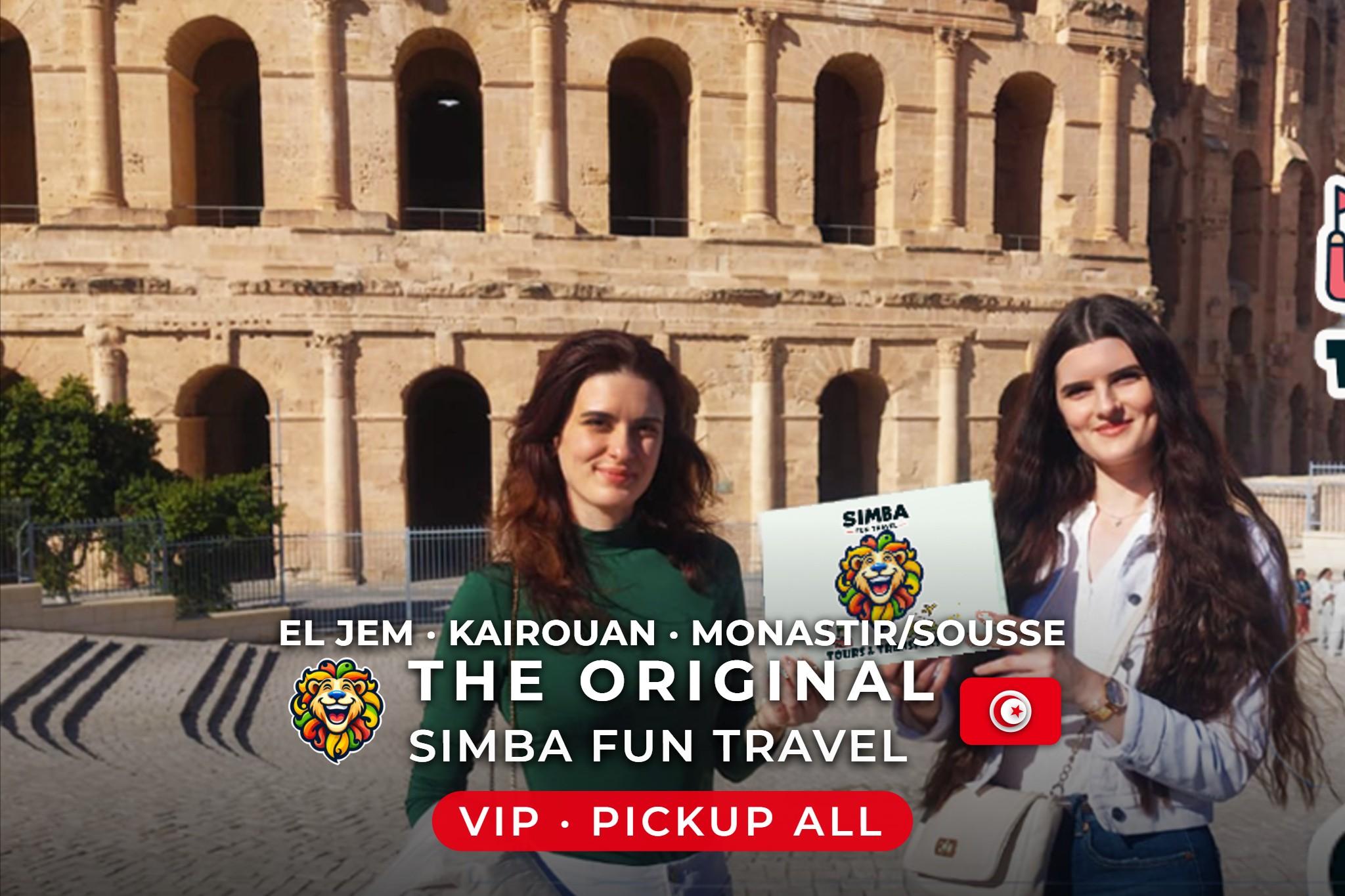El Jem, Kairouan & Coastal City Private Day Tour