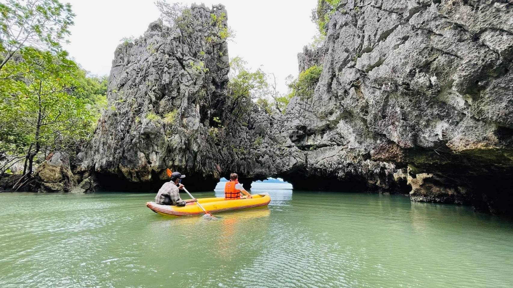 Phang Nga Bay Big Boat Adventure with Canoeing & James Bond Island