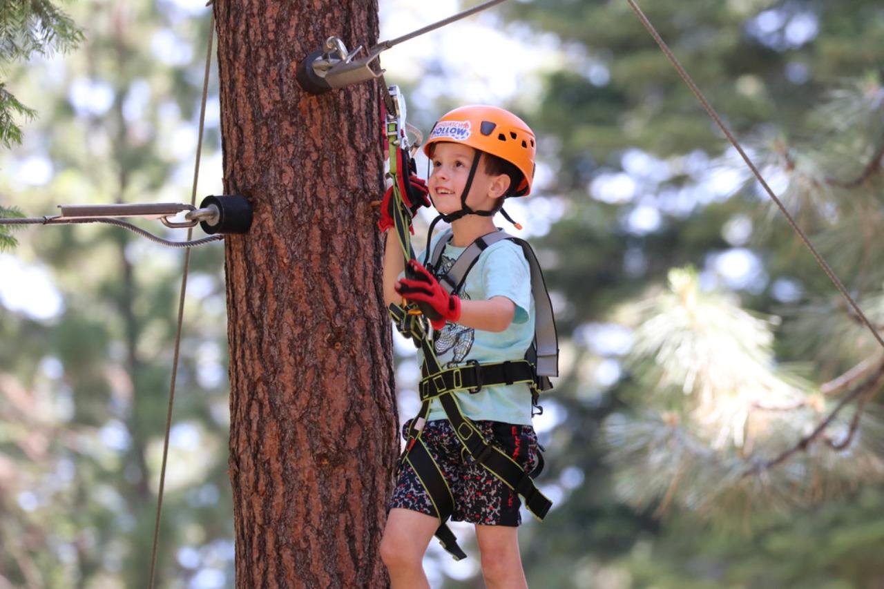Sasquatch Hollow Junior Zipline Challenge