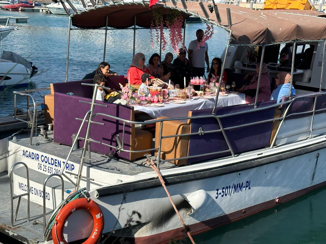 Agadir: 1-Hour Scenic Coastal Boat Trip