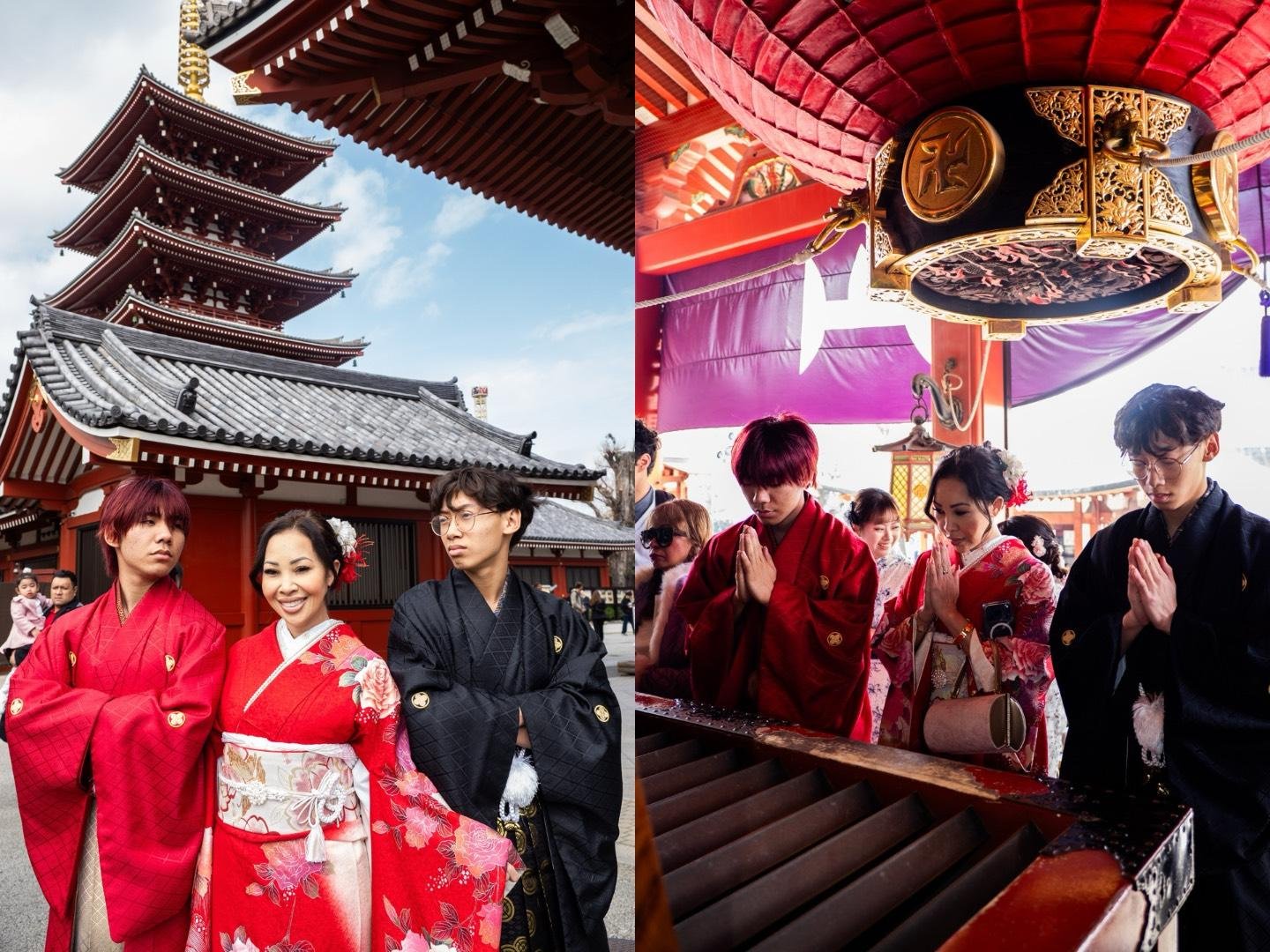 kimono photoshoot in Asakusa, Tokyo — image 7