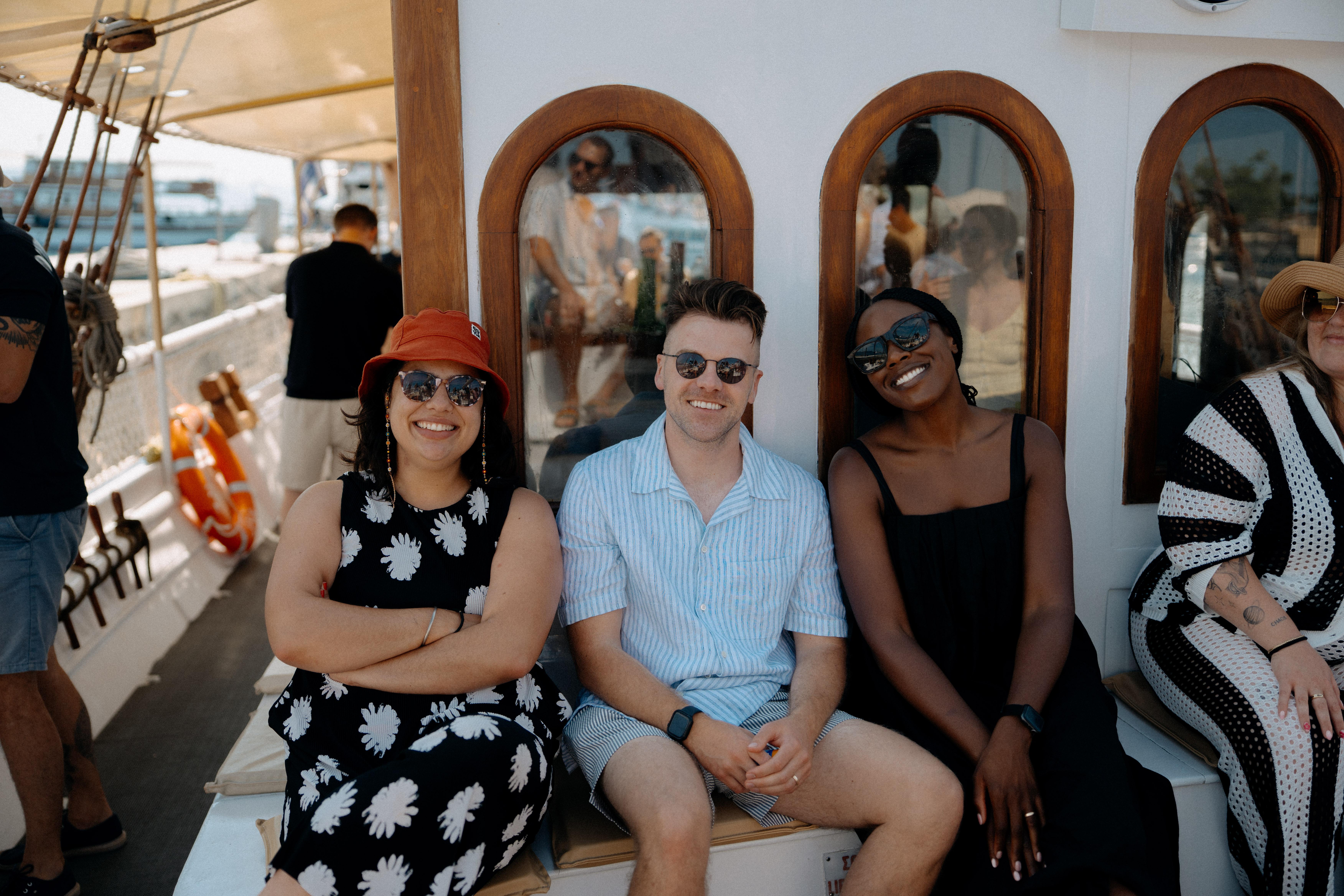 Corfu Town: Full-Day Cruise with Lunch, Drinks & Swim Stops