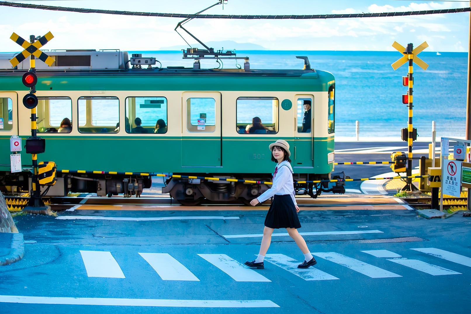 Kamakura & Enoshima Coastal Day Trip with Enoden Train Experience