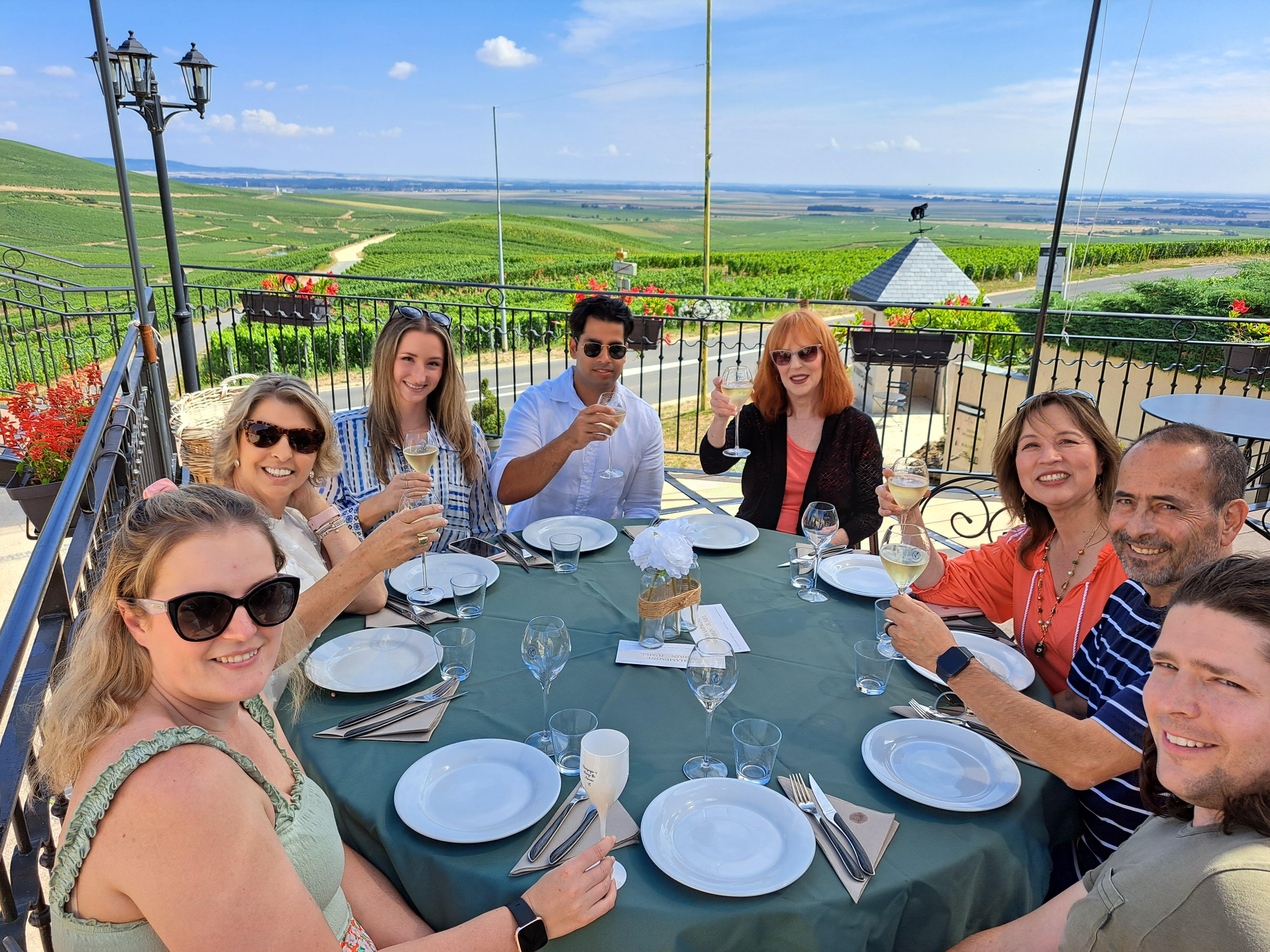 Boutique Champagne Family Estates Tour from Paris with Lunch & 10 Tastings
