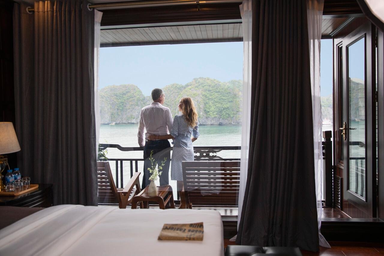 Ha Long & Lan Ha Bay 2-Day 5-Star Balcony Cruise