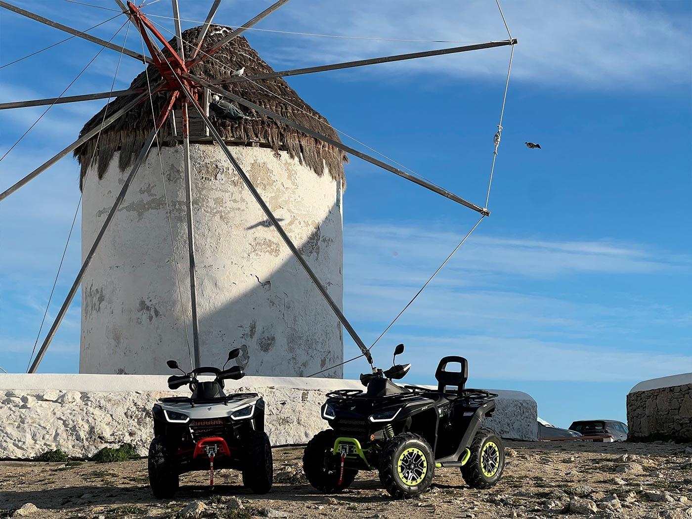 Mykonos 650cc Quad Bike Island Adventure