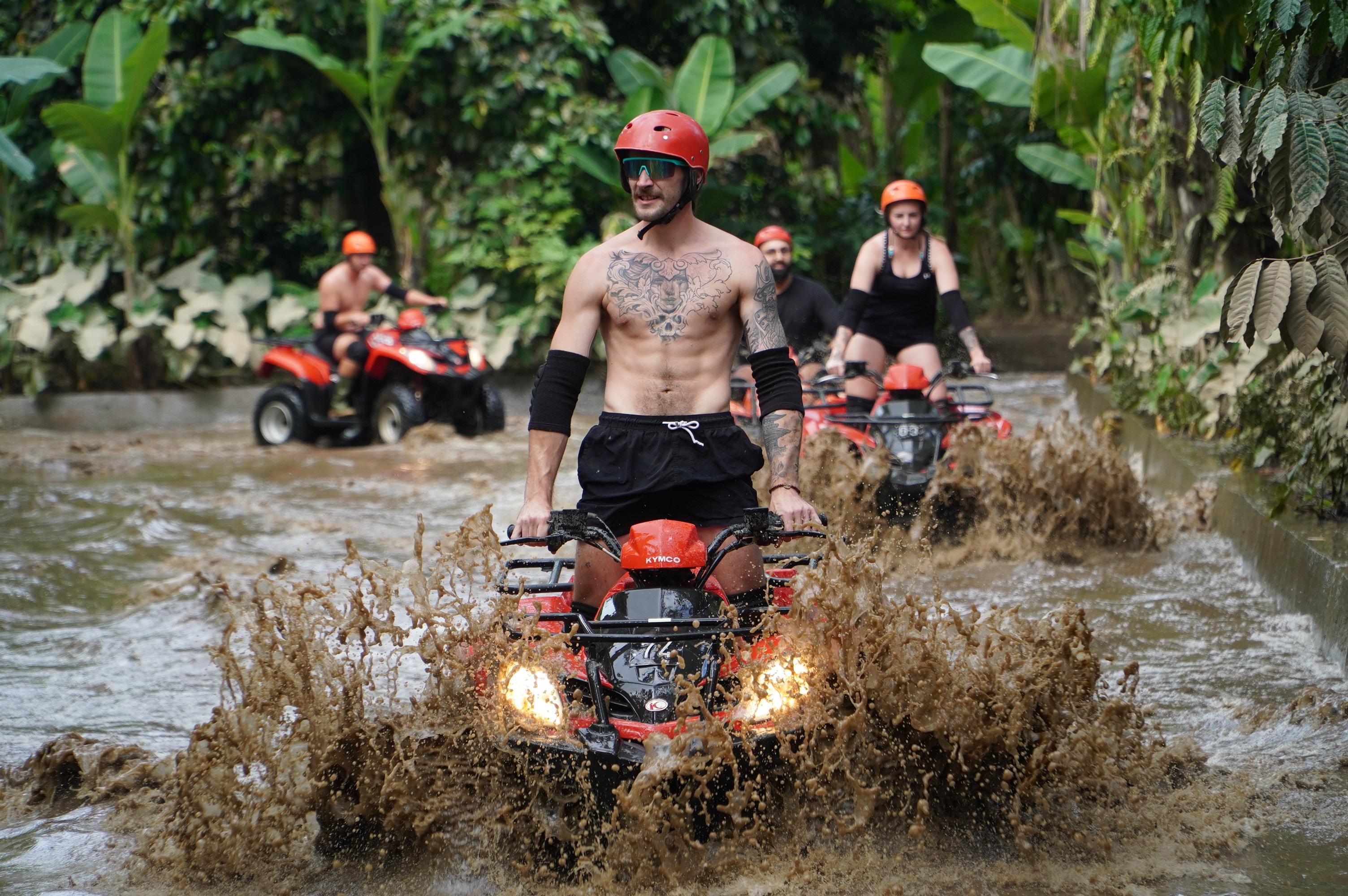 Gorilla Face Cave ATV Adventure in Ubud with Lunch