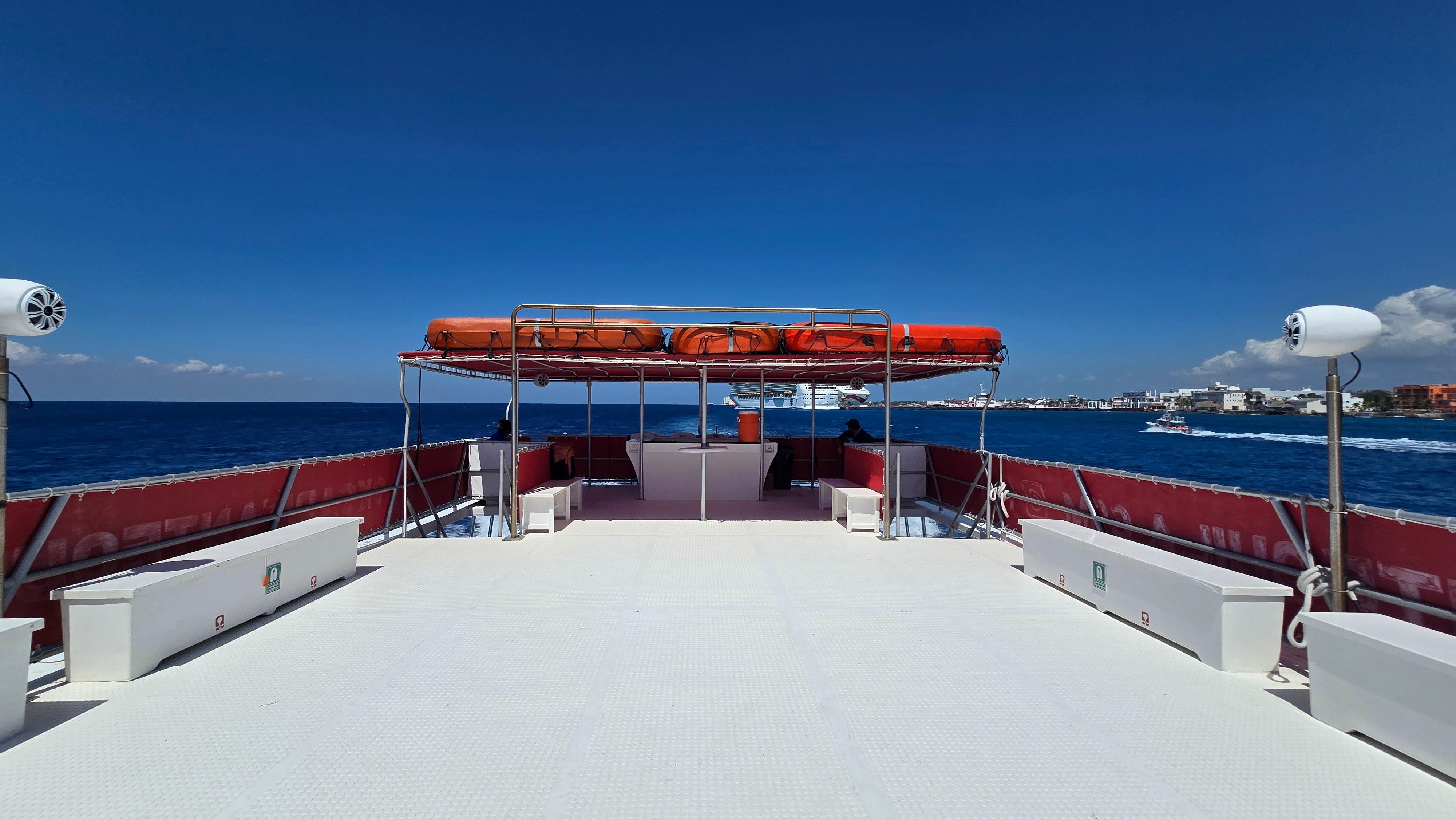 Cozumel VIP Catamaran: Reef, El Cielo & Party with Open Bar