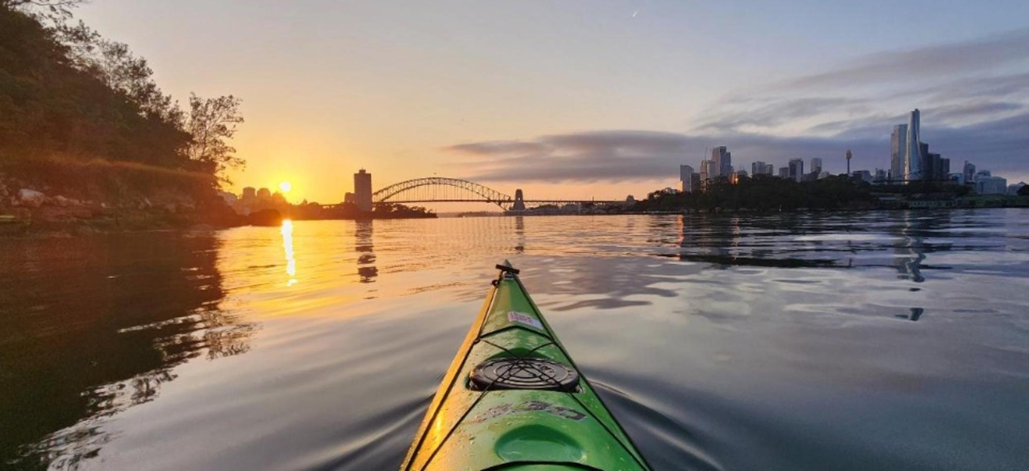 Sydney Harbour Sunrise Kayak Tour