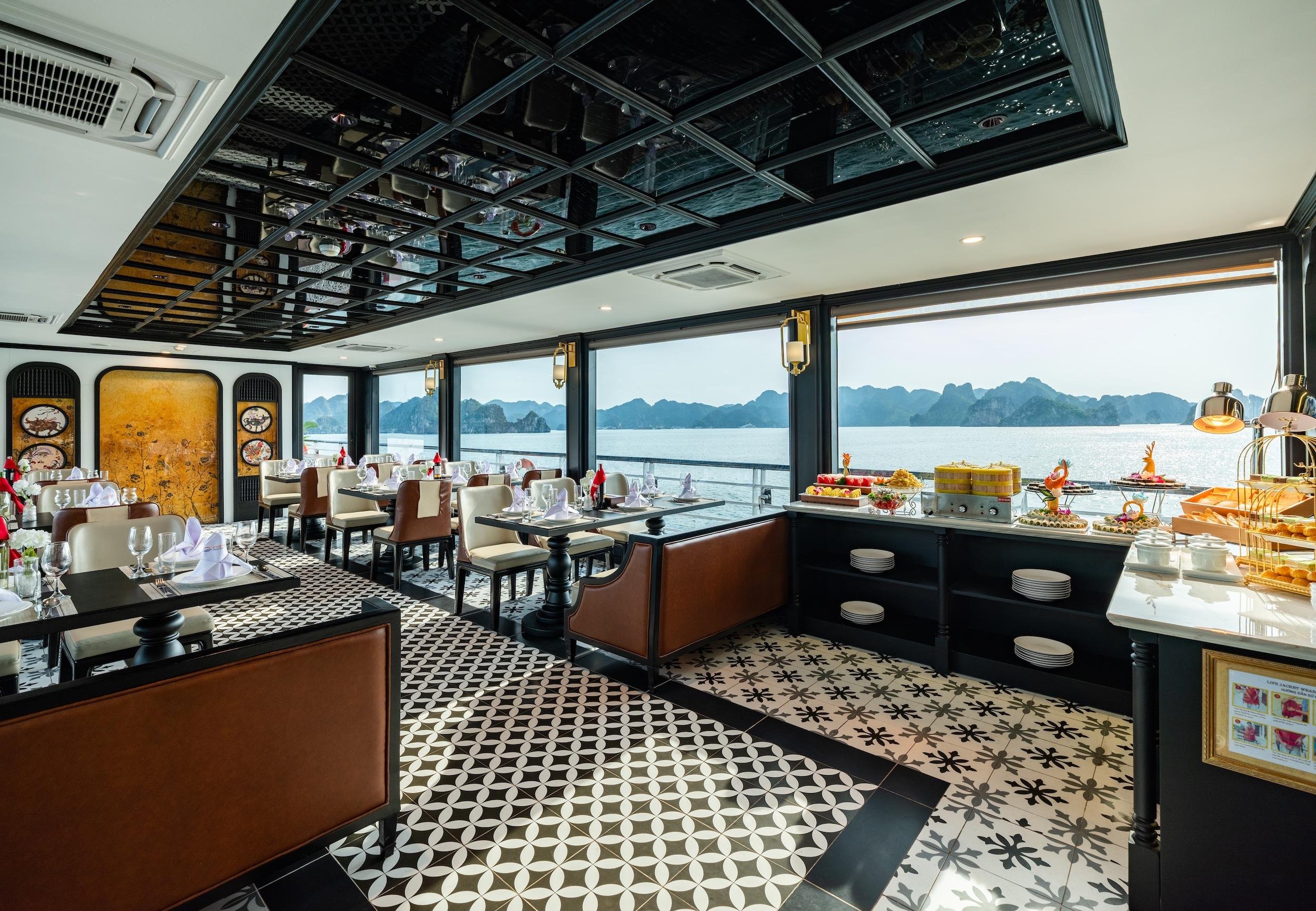 Halong Bay Luxury Day Cruise: Caves, Kayaking & Sunset Party