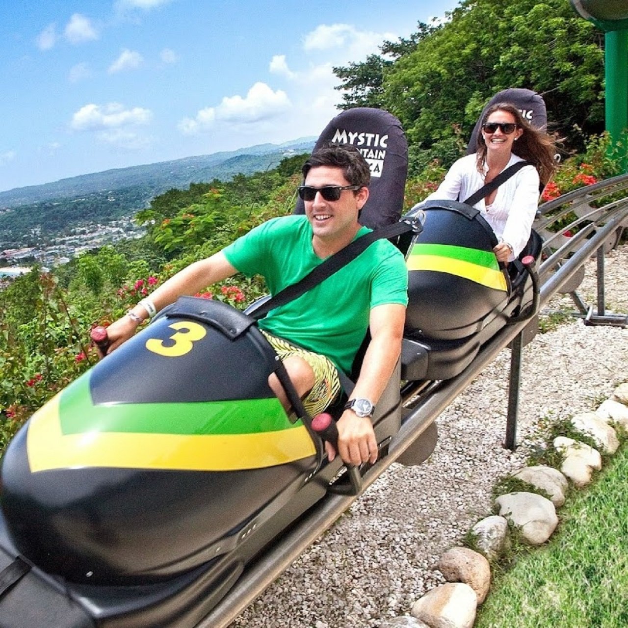 Mystic Mountain Rainforest Bobsled Adventure with Transport