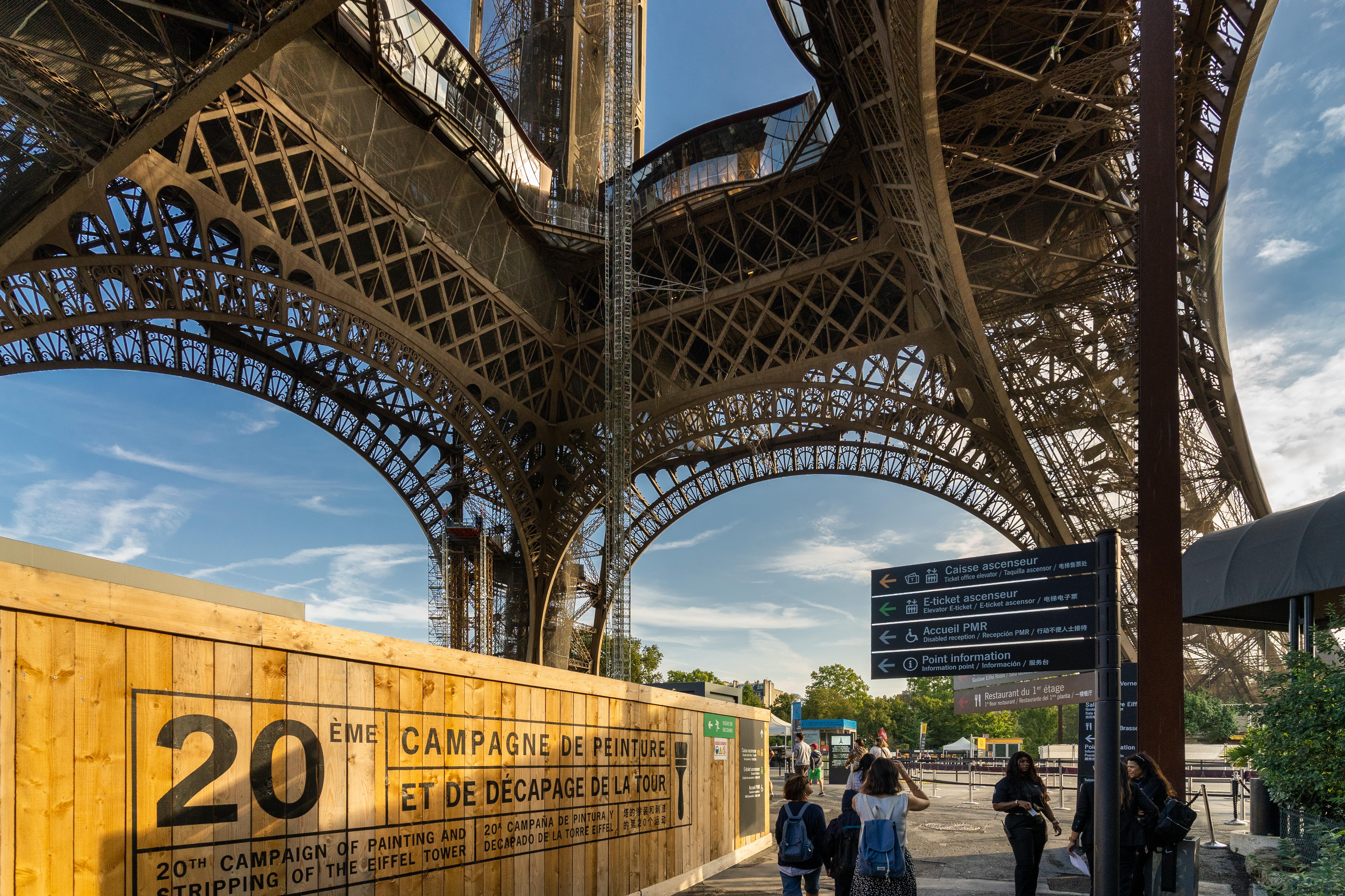 Eiffel Tower summit ticket — 2nd floor, top, and Paris skyline — image 17