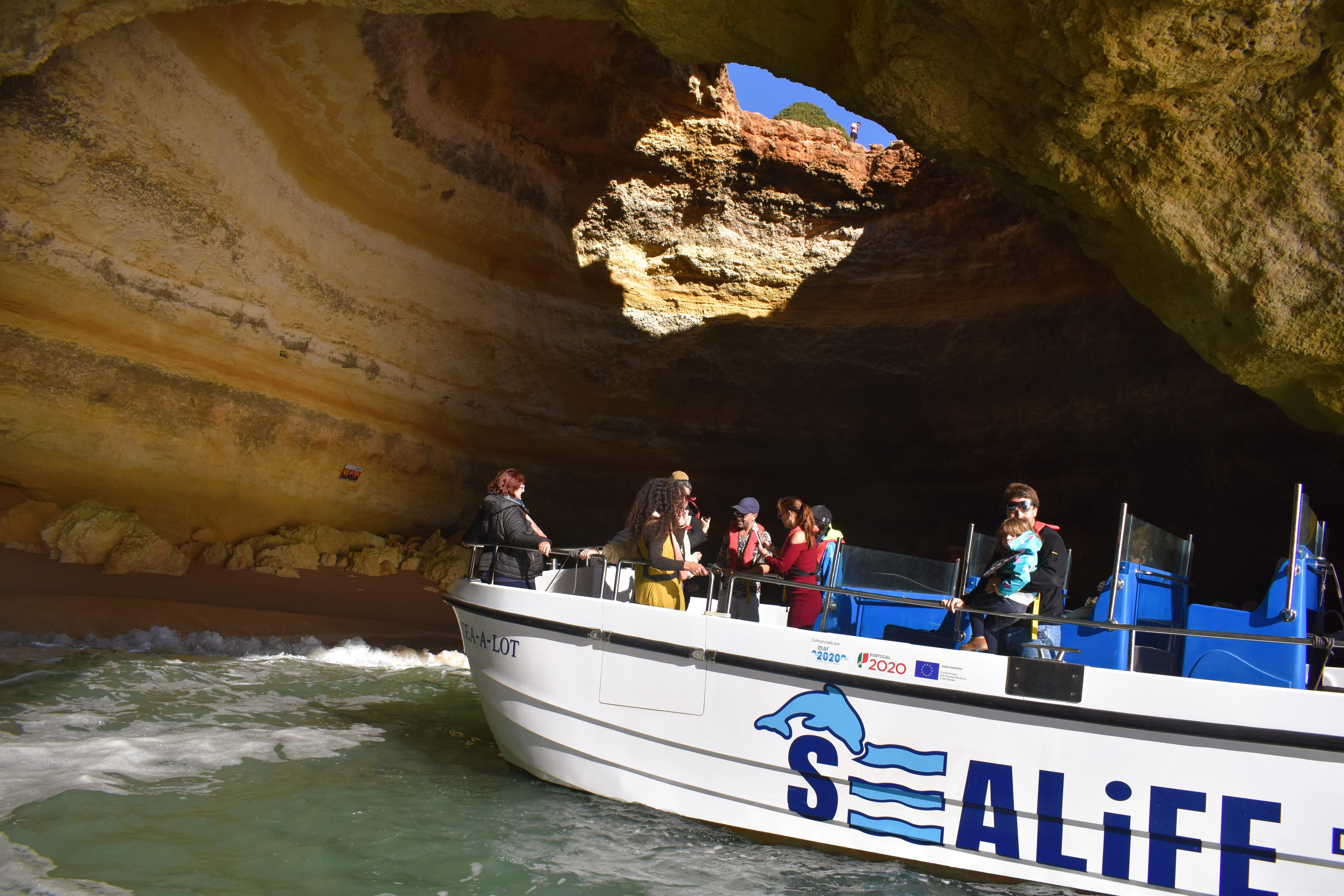 Benagil Cave Catamaran Cruise from Lagos